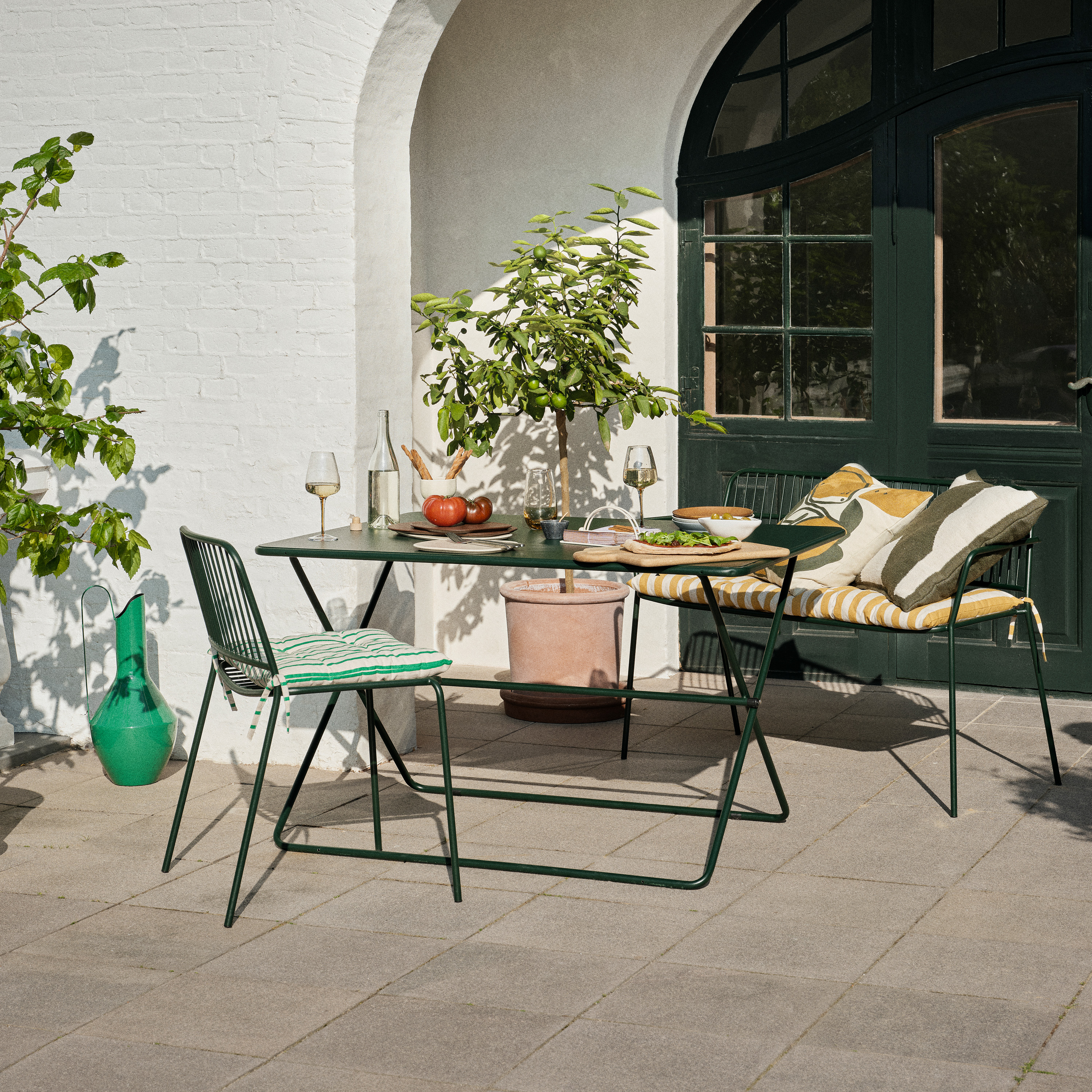 Broste Copenhagen Eden Matstol Forest Green