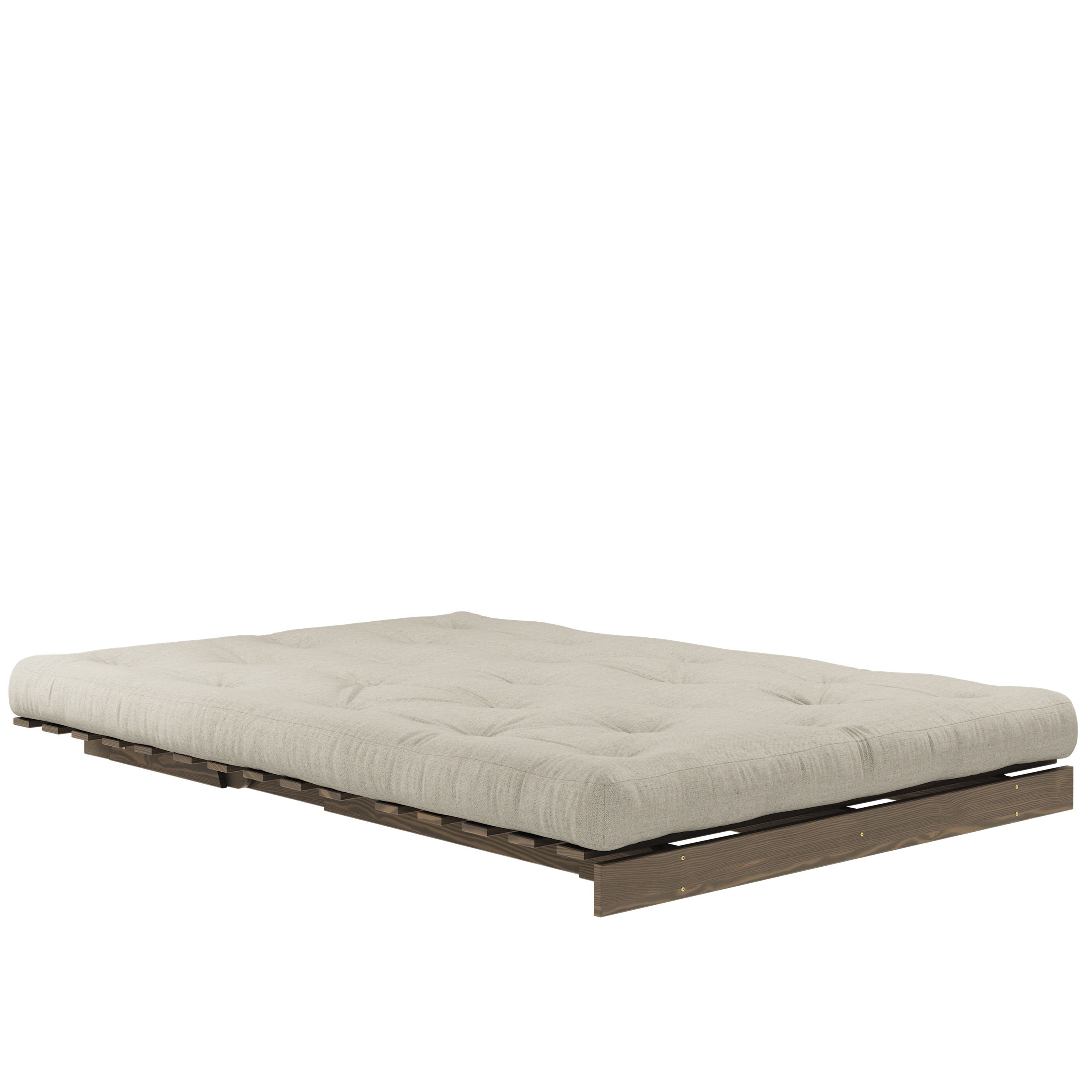Karup Design Roots Vuodesohva Ruskea/Linen 140cm