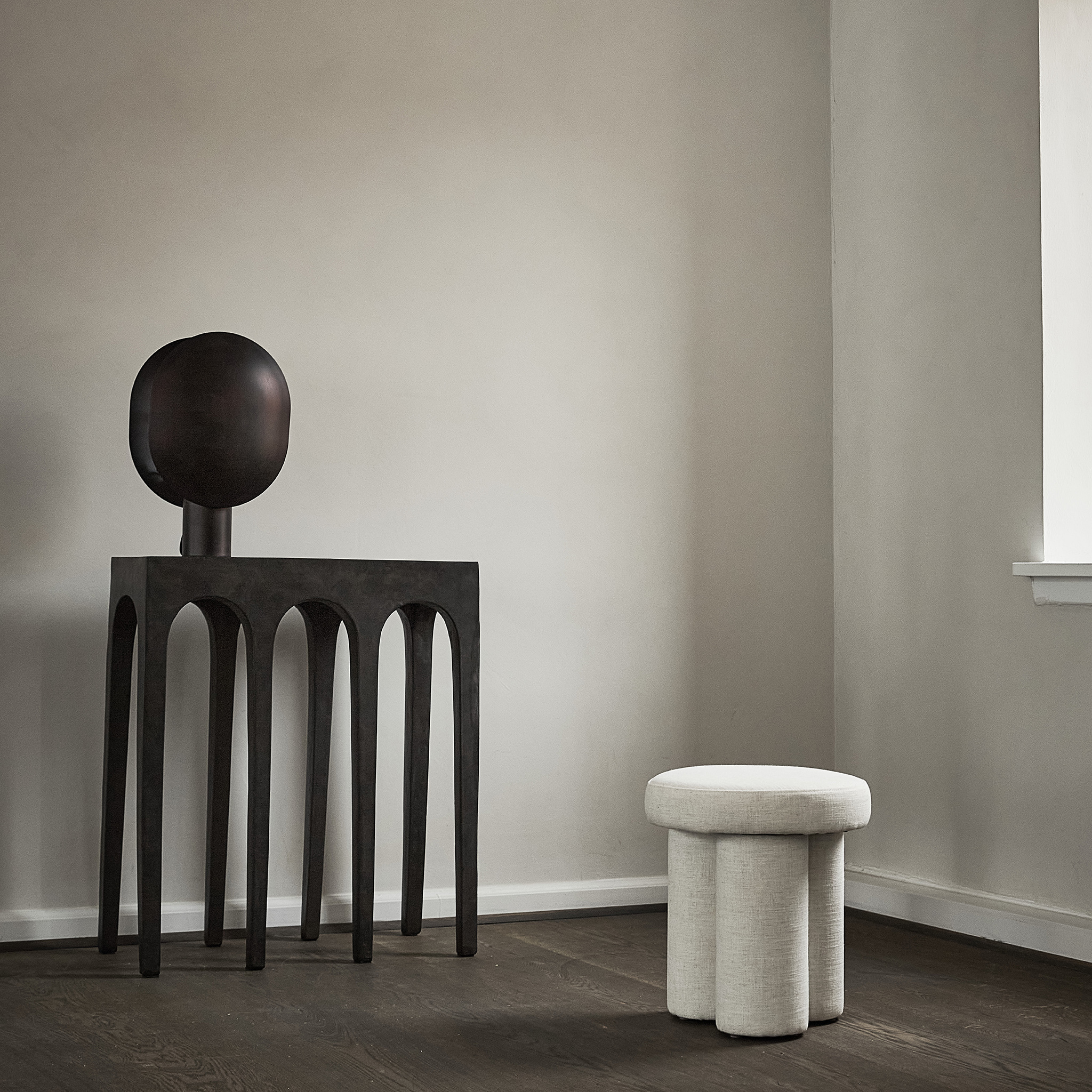 101 Copenhagen Big Foot Pall Linen White Chalk