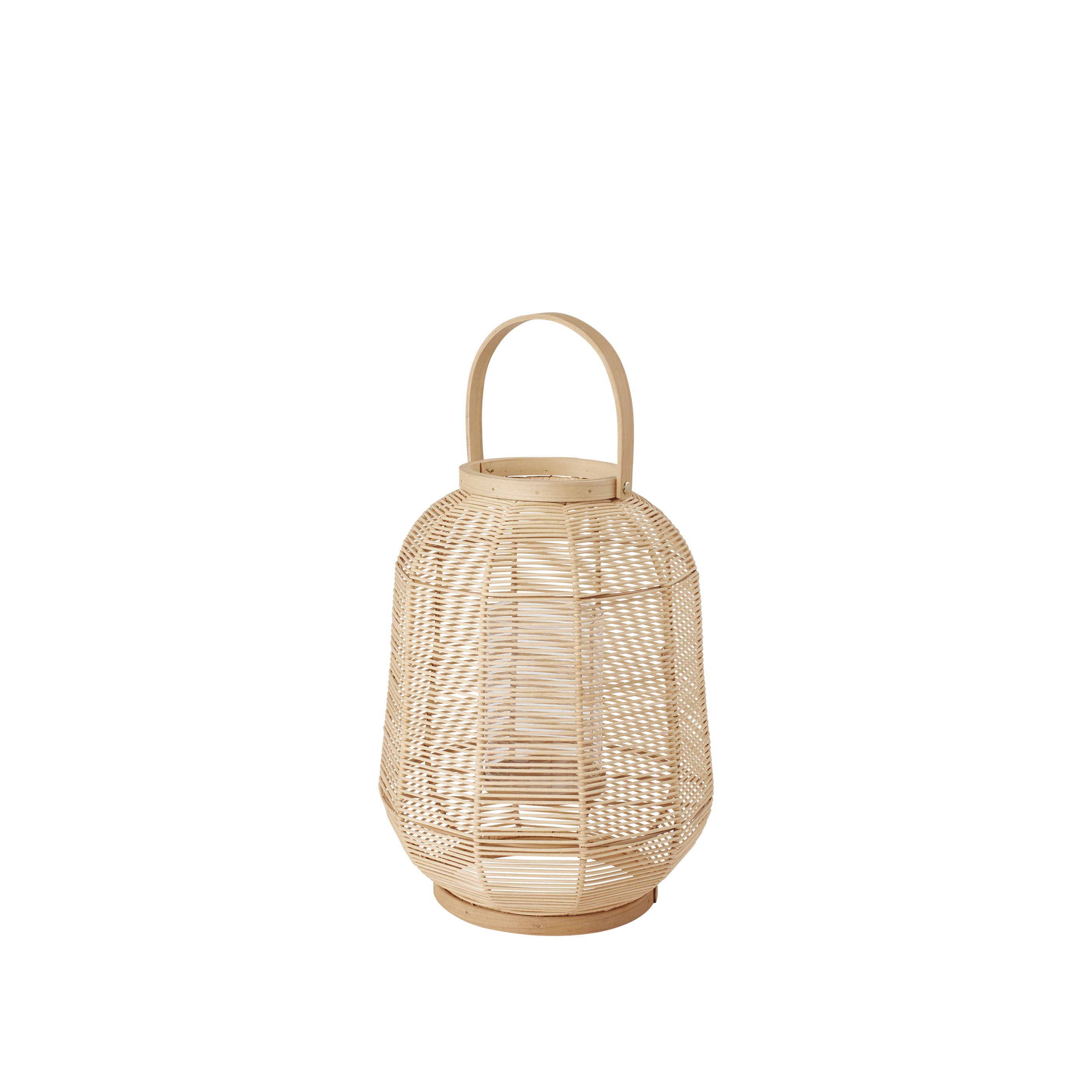 Broste Copenhagen - Lucca Laterne Natural Ø27 - Beige - Lichtlaternen