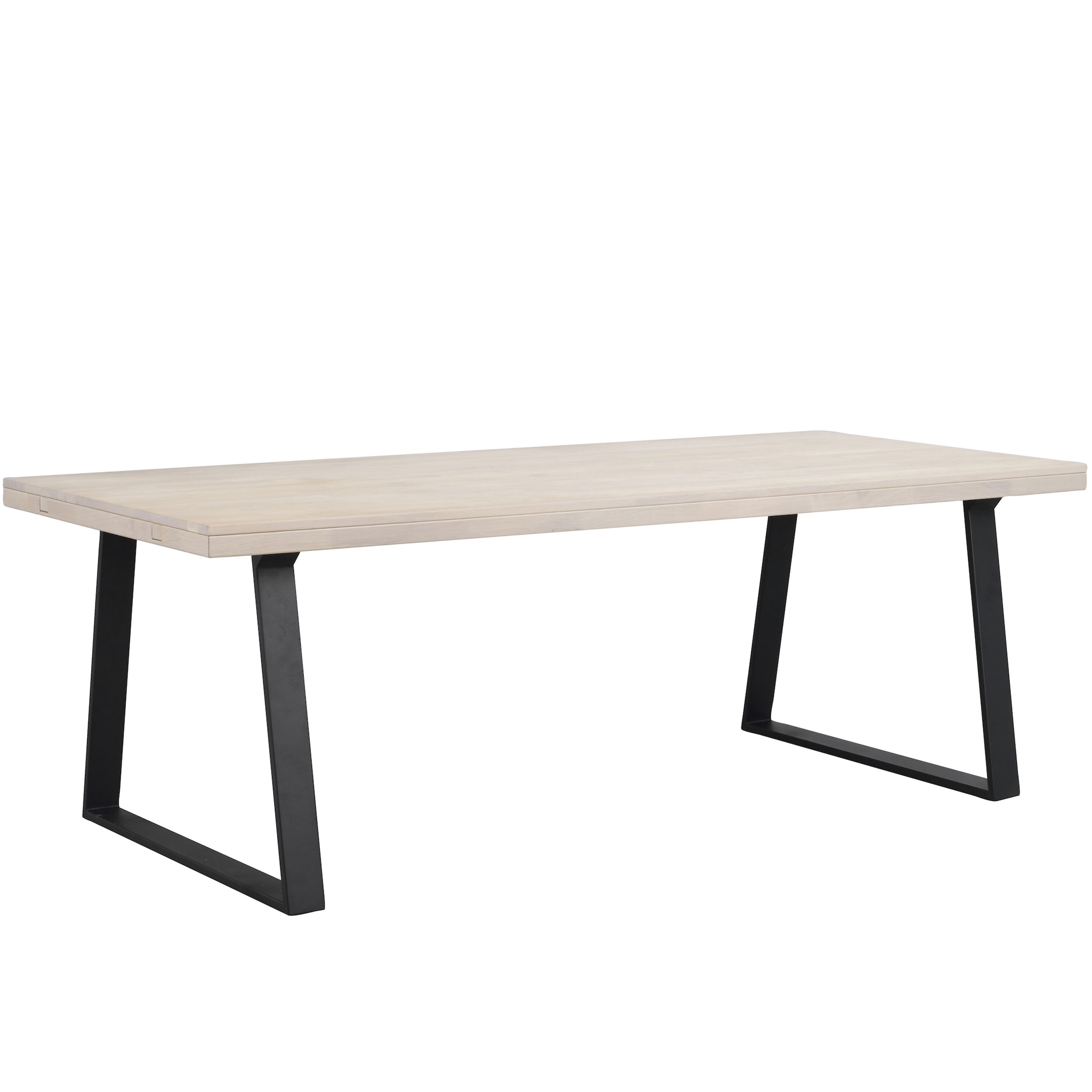 Brooklyn Matbord U-ben Vitpigmenterad Ek 220cm