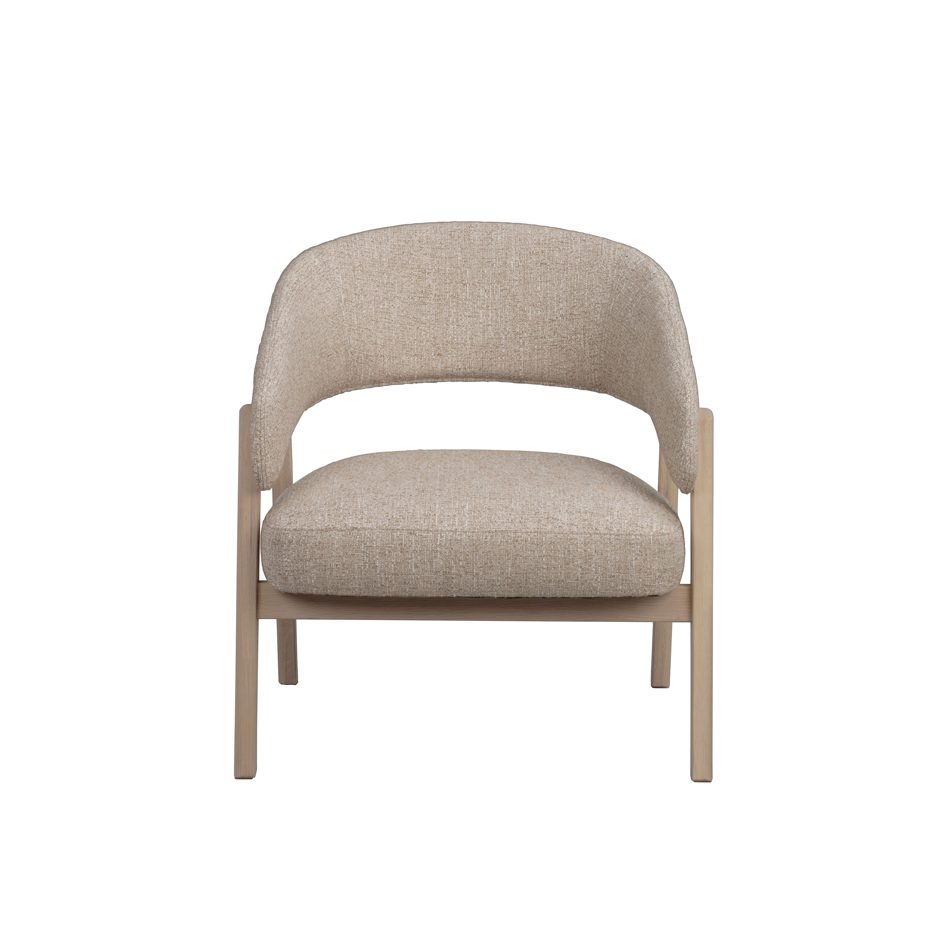 Barnaby Loungestol Ljusbeige/Vitpigmenterad Ek