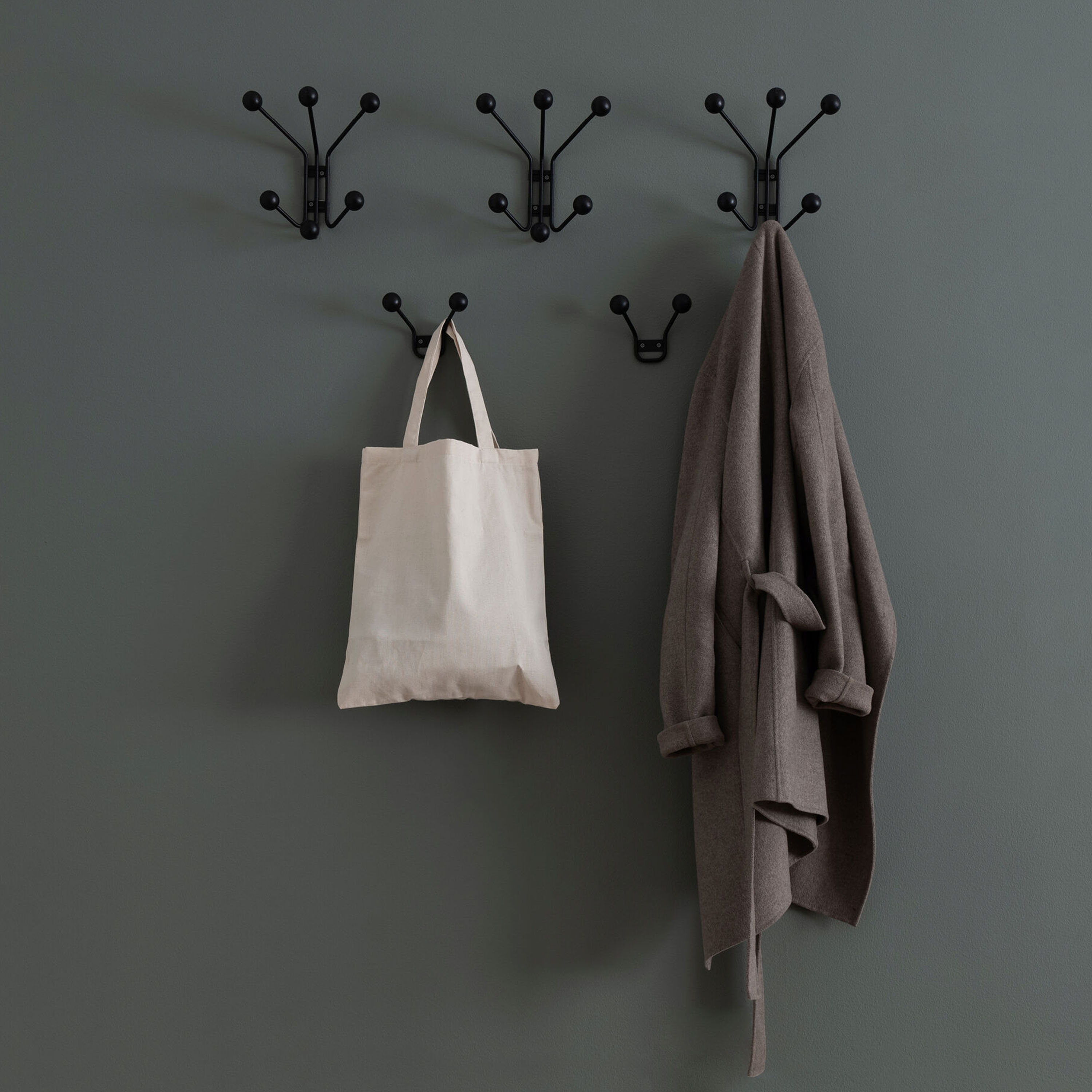 Maze Bill Garderobenleiste Schwarz XXSmall