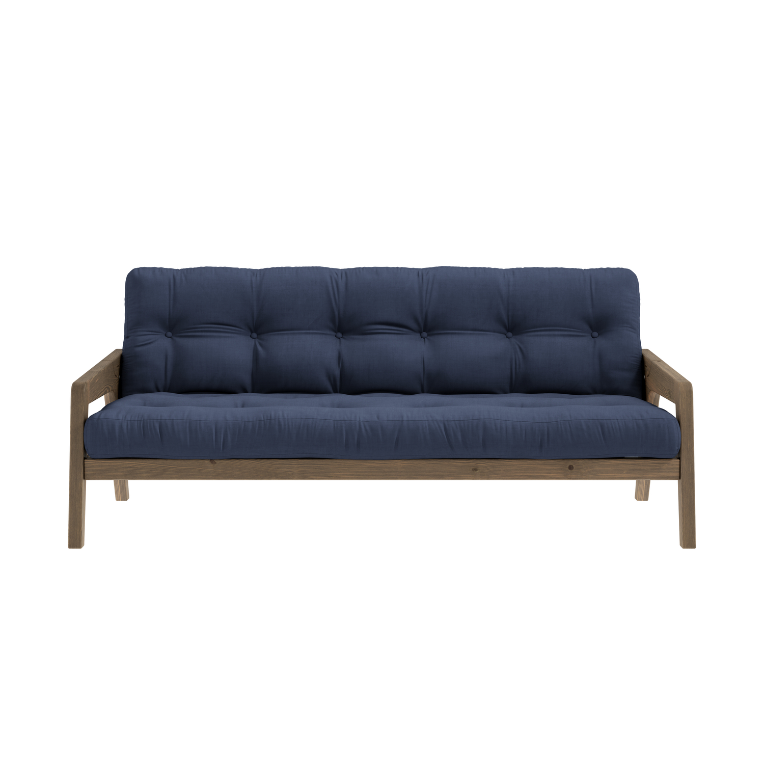 Karup Design - Grab Schlafsofa Braun/Navy 204cm - Blau