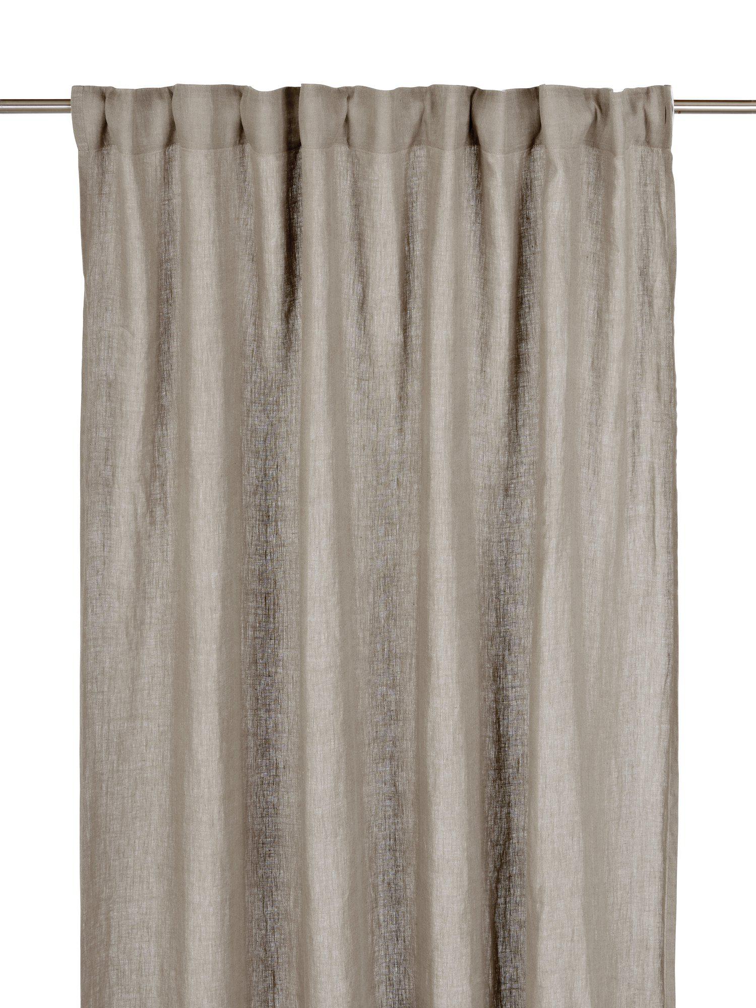 Julie Gardinlängd Linne Lin 145x280 2-pack