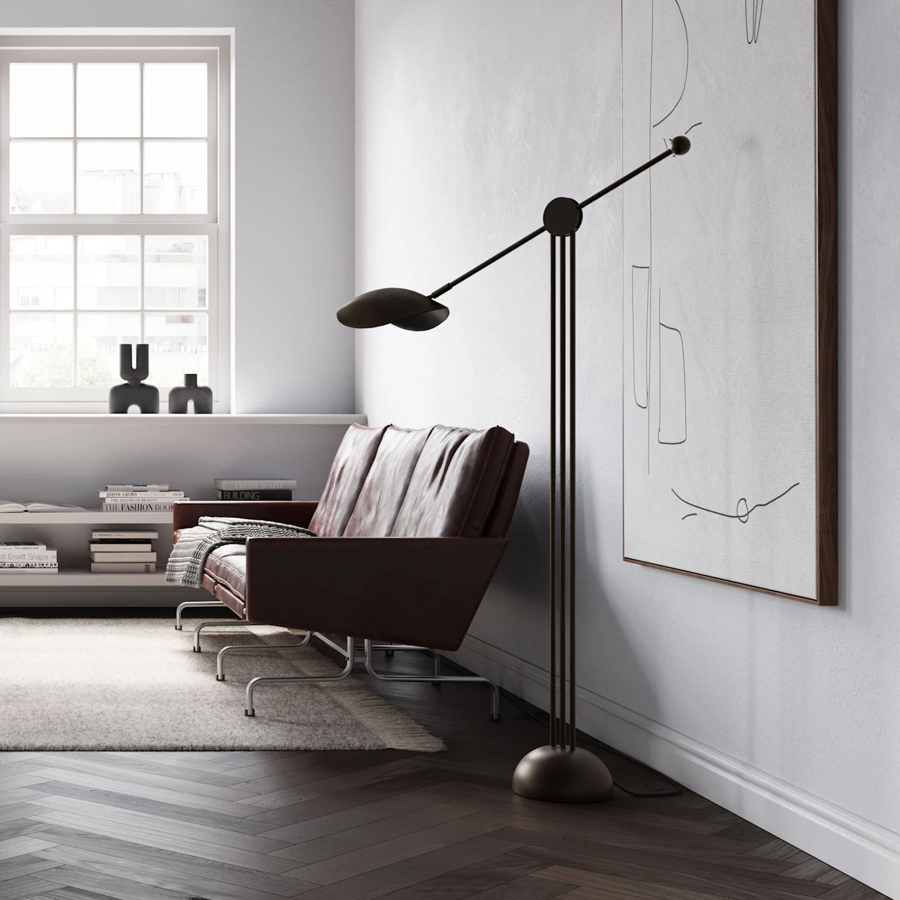 101 Copenhagen Stingray Gulvlampe Bronse