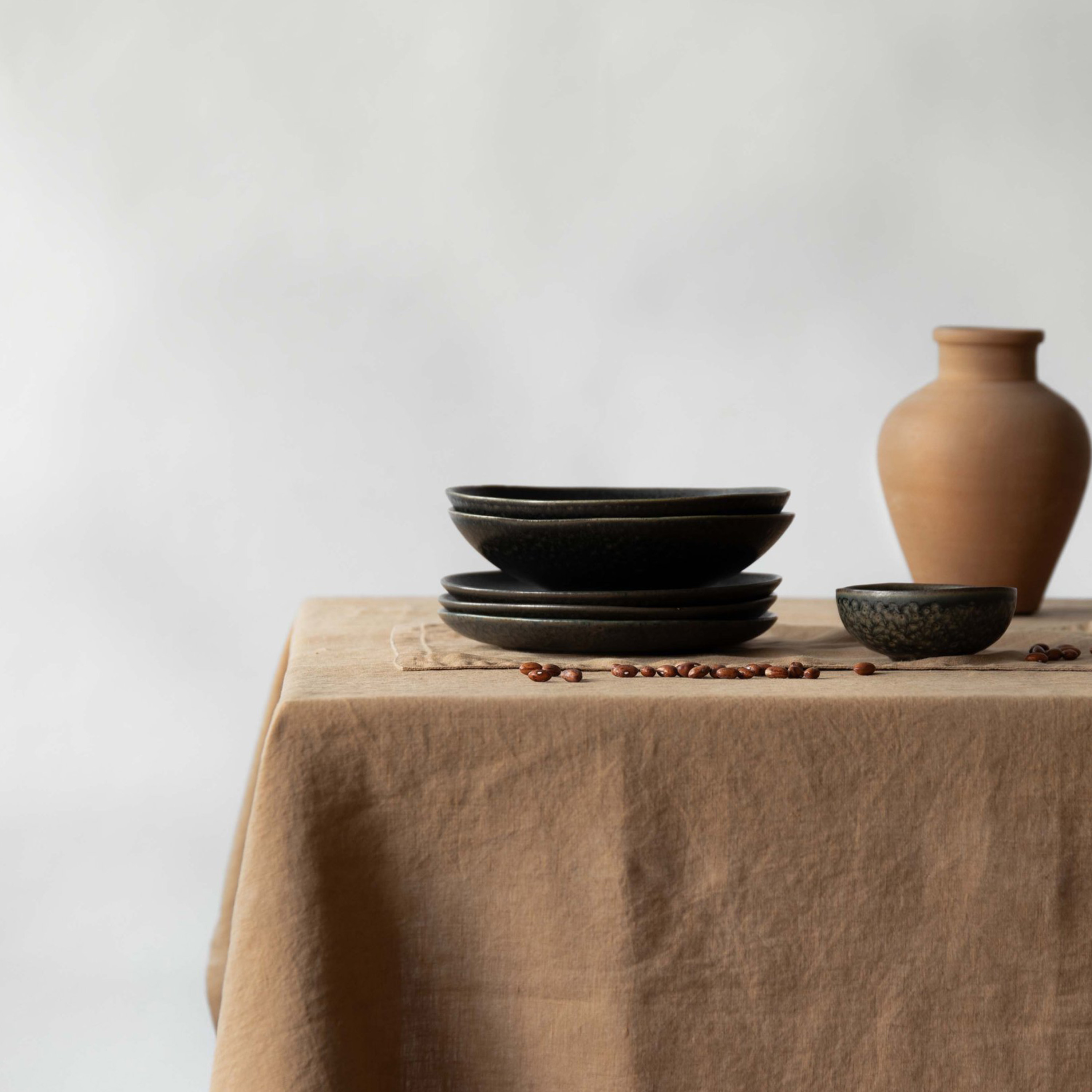 Tell me more Duk Linne Hazelnut 145x330