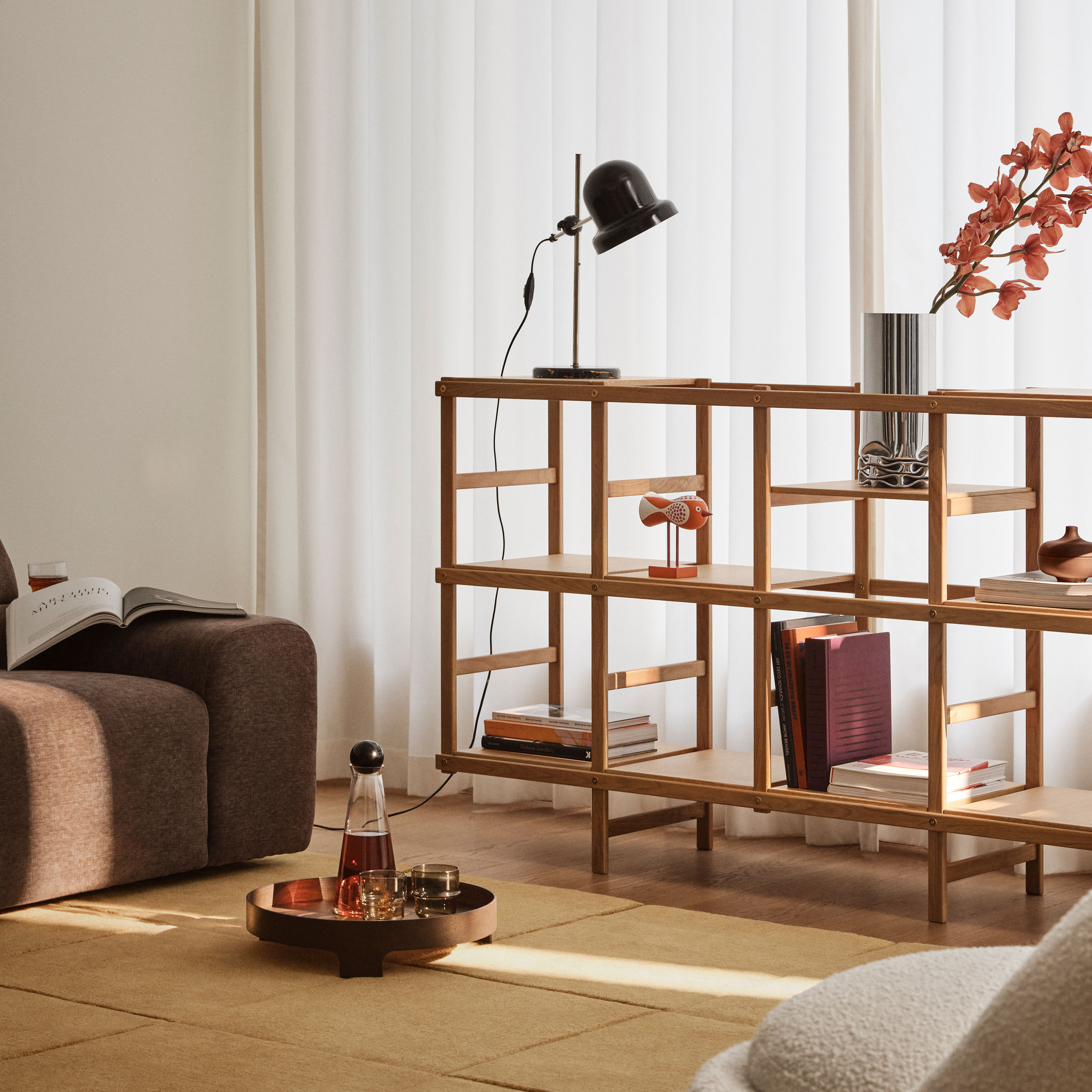 Design House Stockholm Frame Hylla Oak 95x154