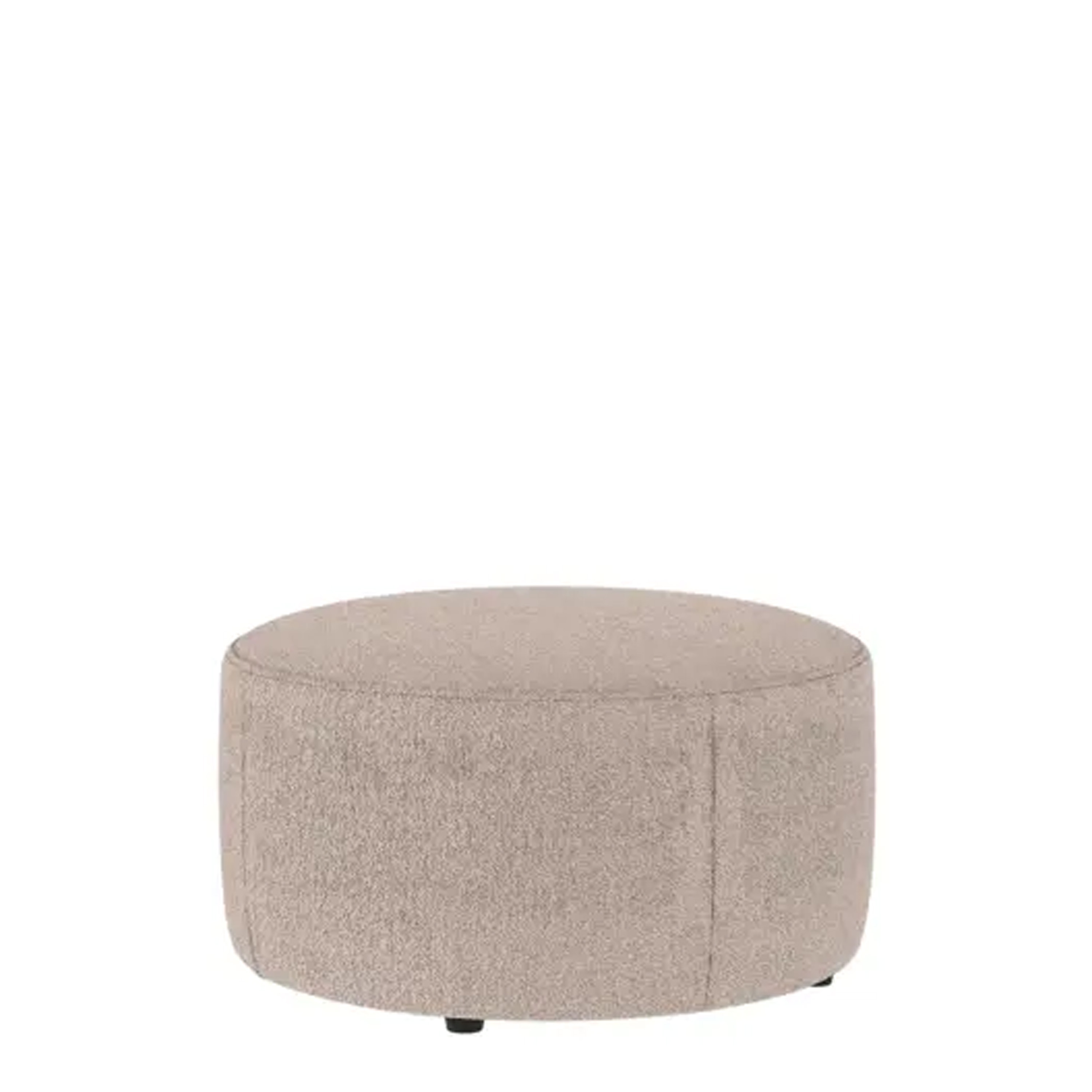Rowico Home Joplin Sittpuff Ljusbeige Ø70