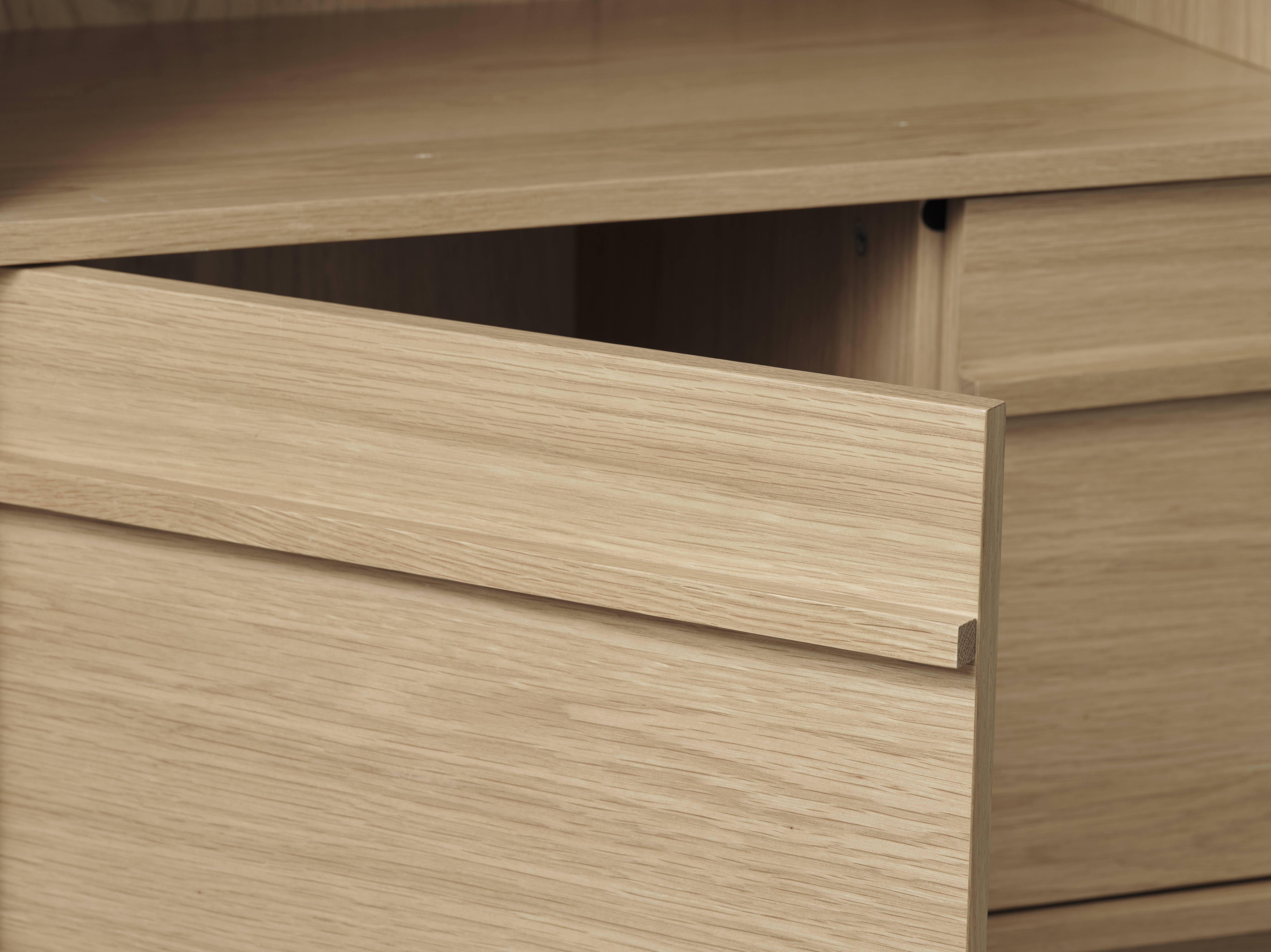 Nordic Home Andrea Bücherregal Natural Oak 140cm