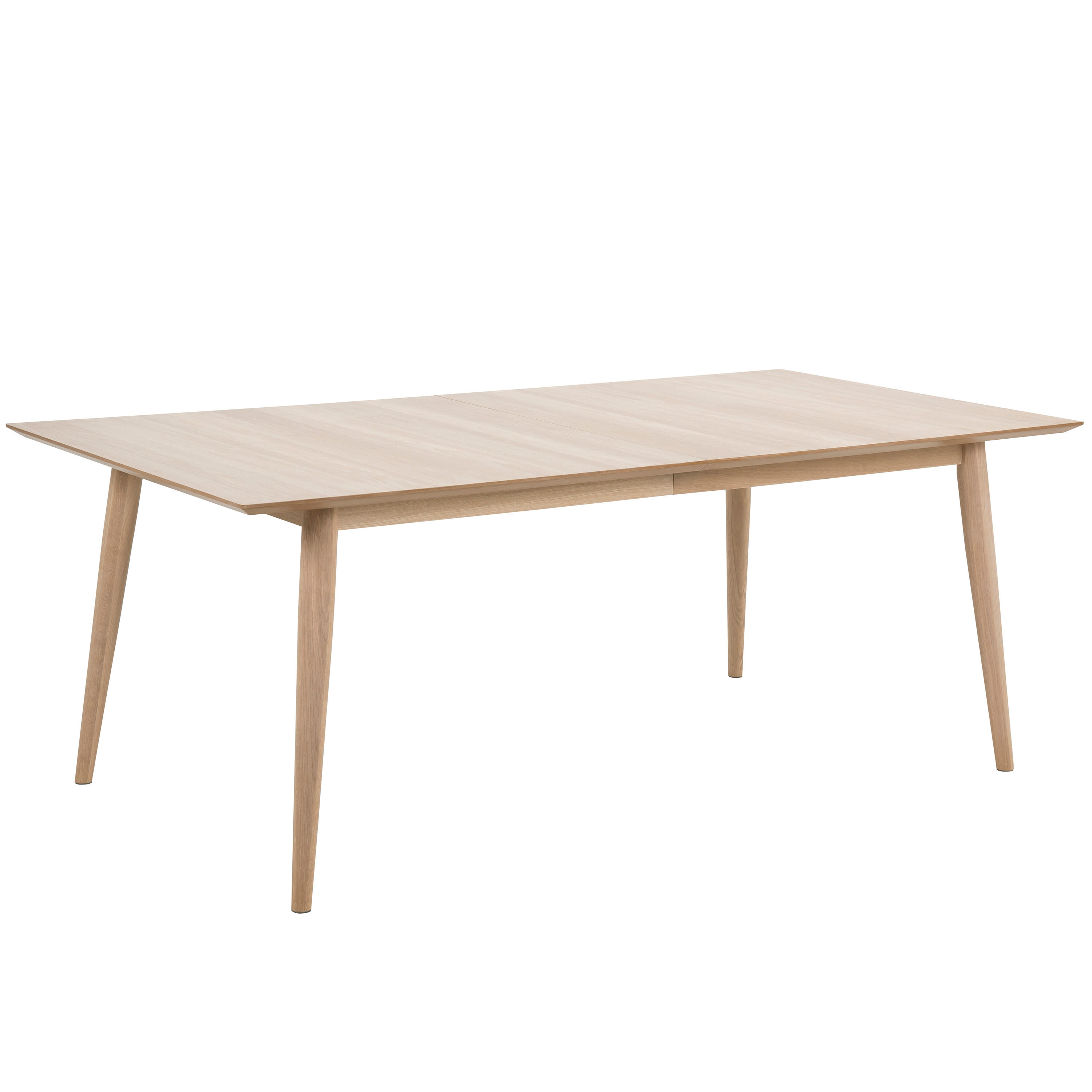 Haga Matbord Vitpigmenterad Ek 200cm