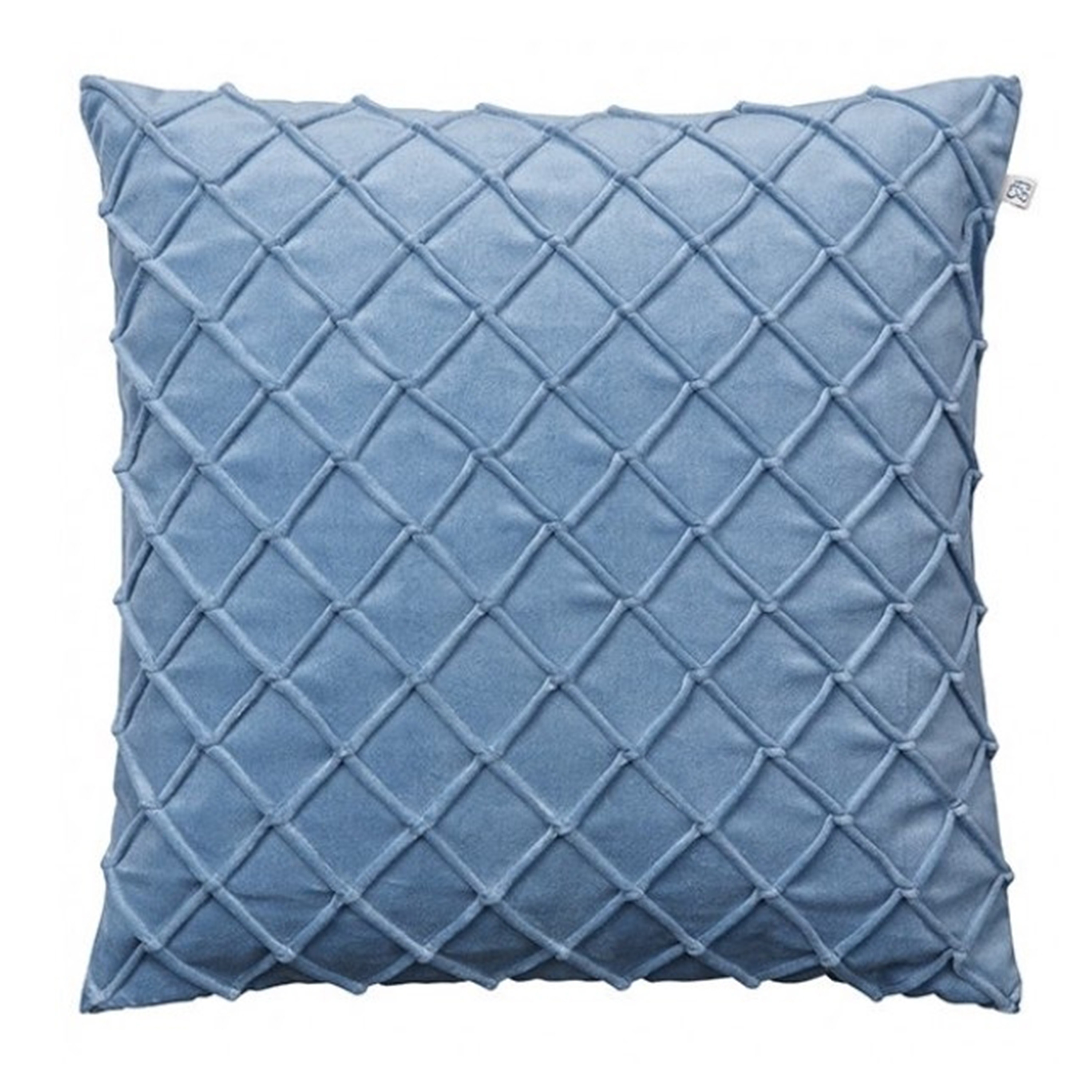 Deva Kuddfodral Sammet Heaven Blue 50x50