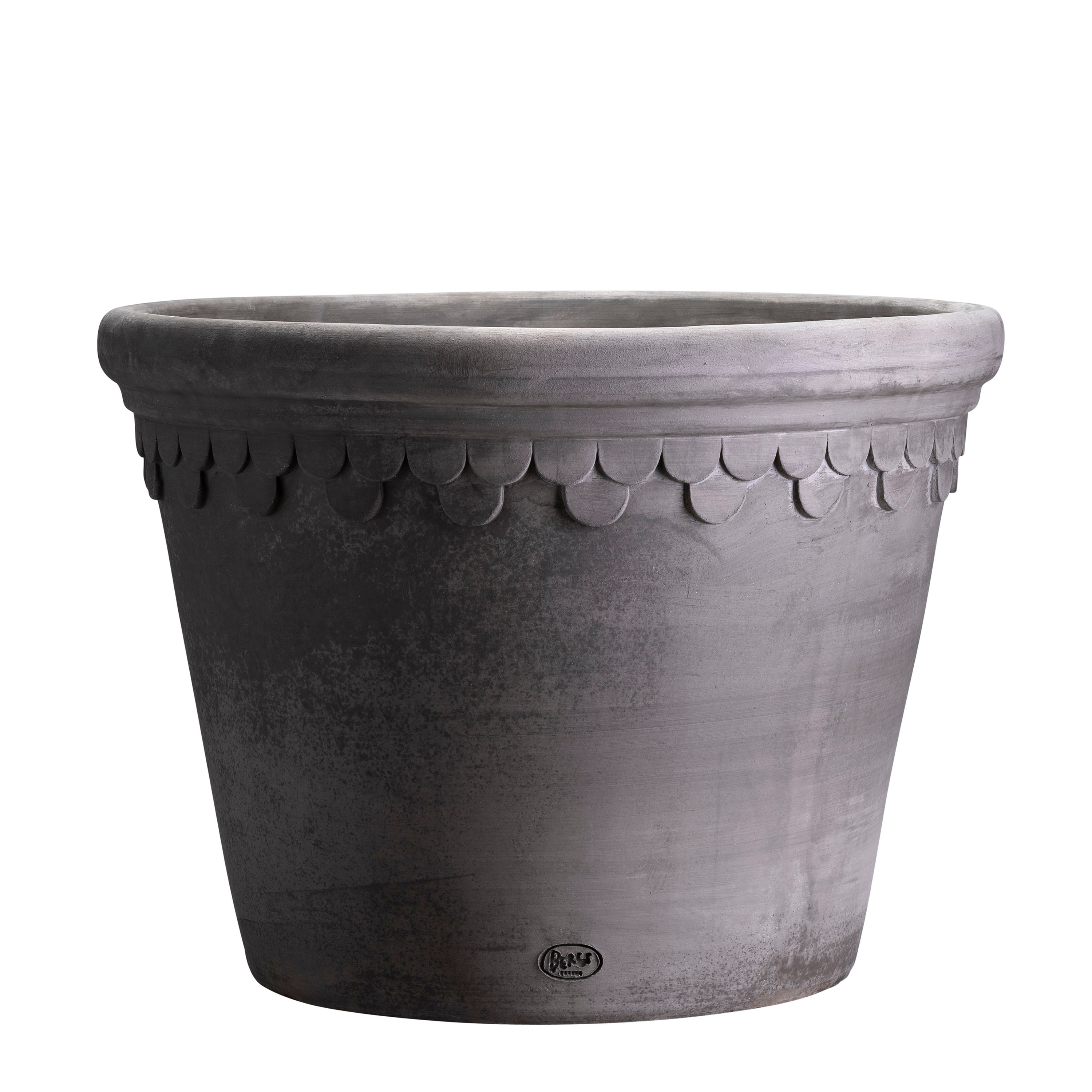 Københavner Kruka Raw Grey Terracotta Ø50