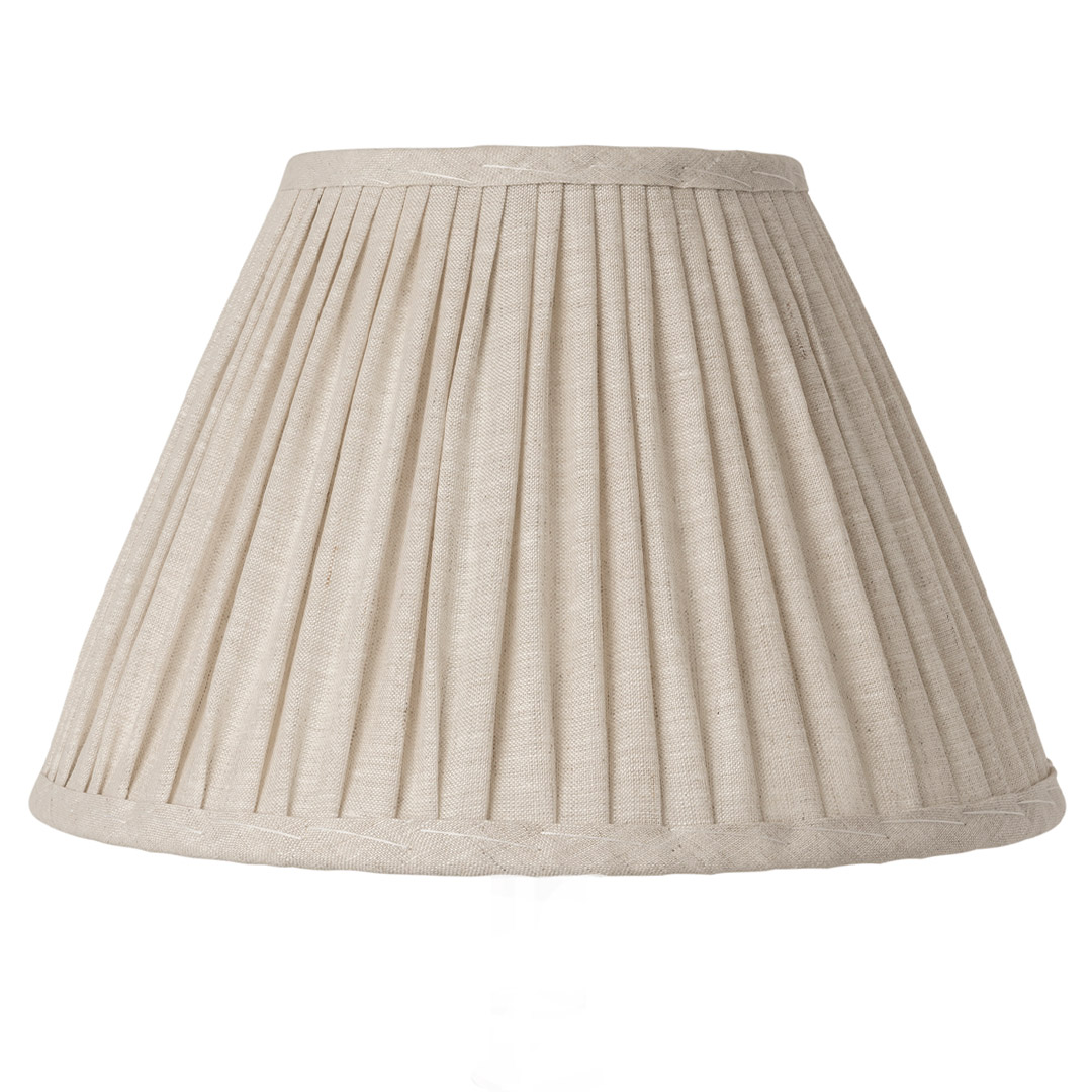 Watt & Veke - Ella Lampskärm Natural 26cm - Vit