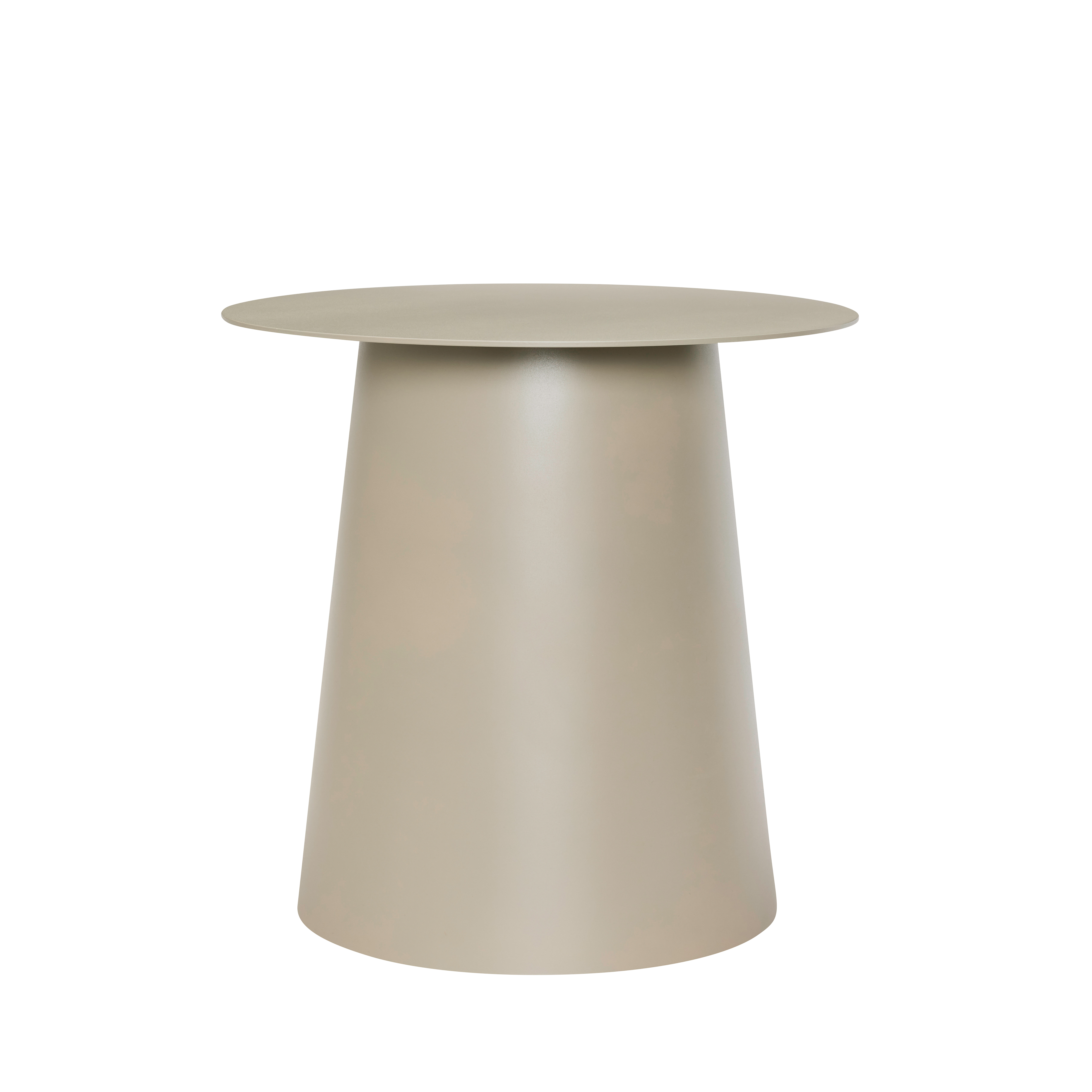 Hübsch - Pillar Sidebord Sand Ø45 - Beige