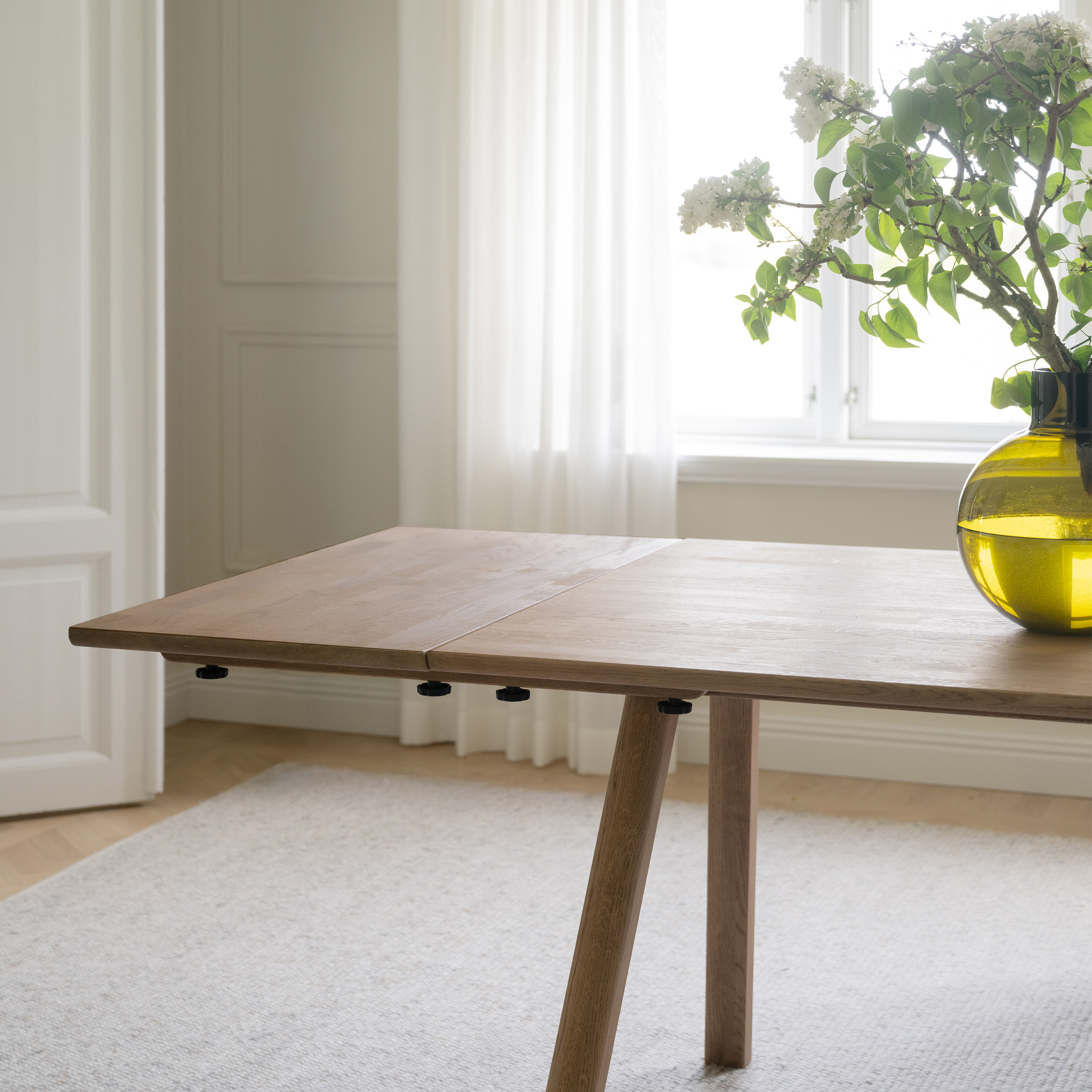 Rowico Home Clapperton Tilläggsskiva Sandfärgad Ek 45x95