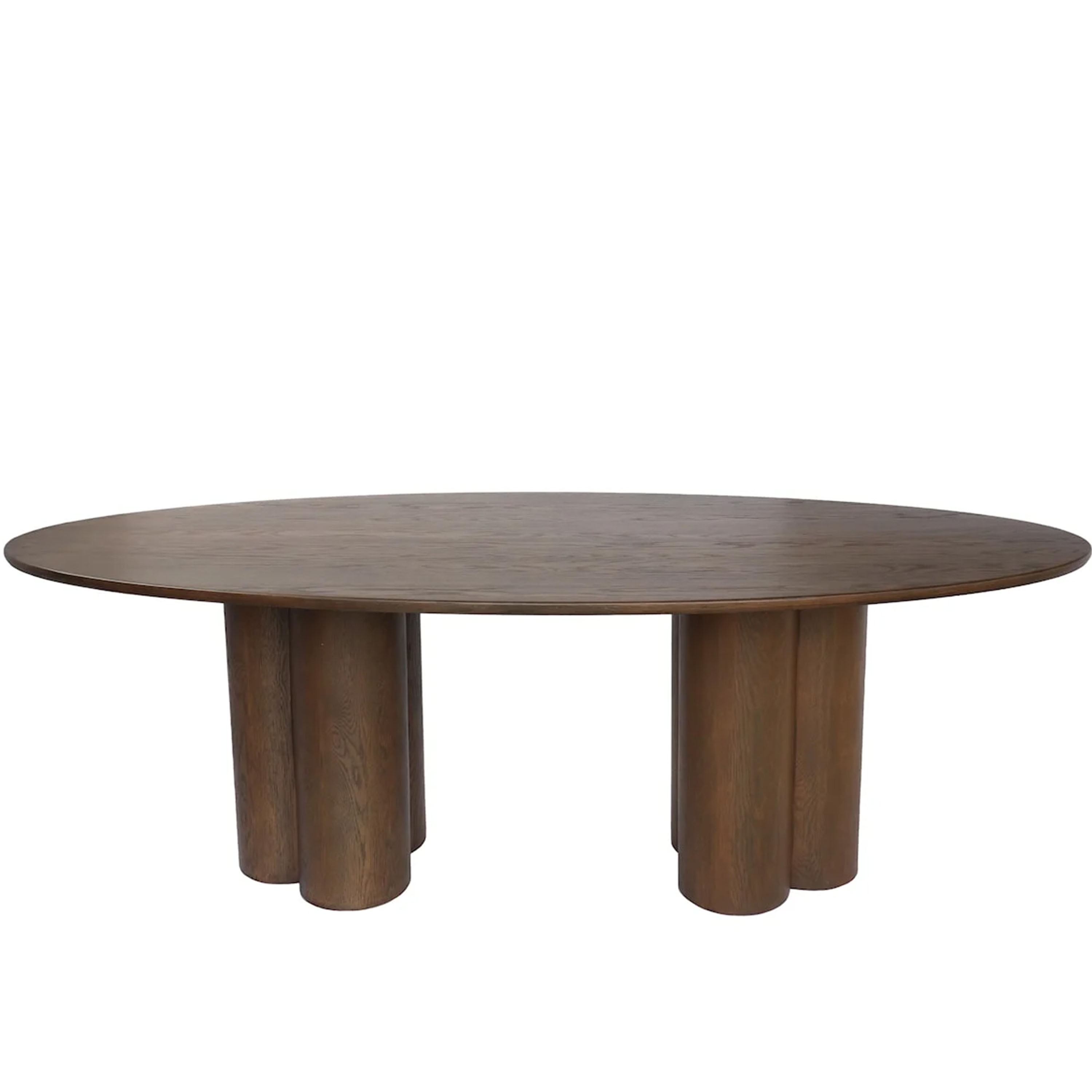 Laura Spisebord Brunbeiset Eik 240cm