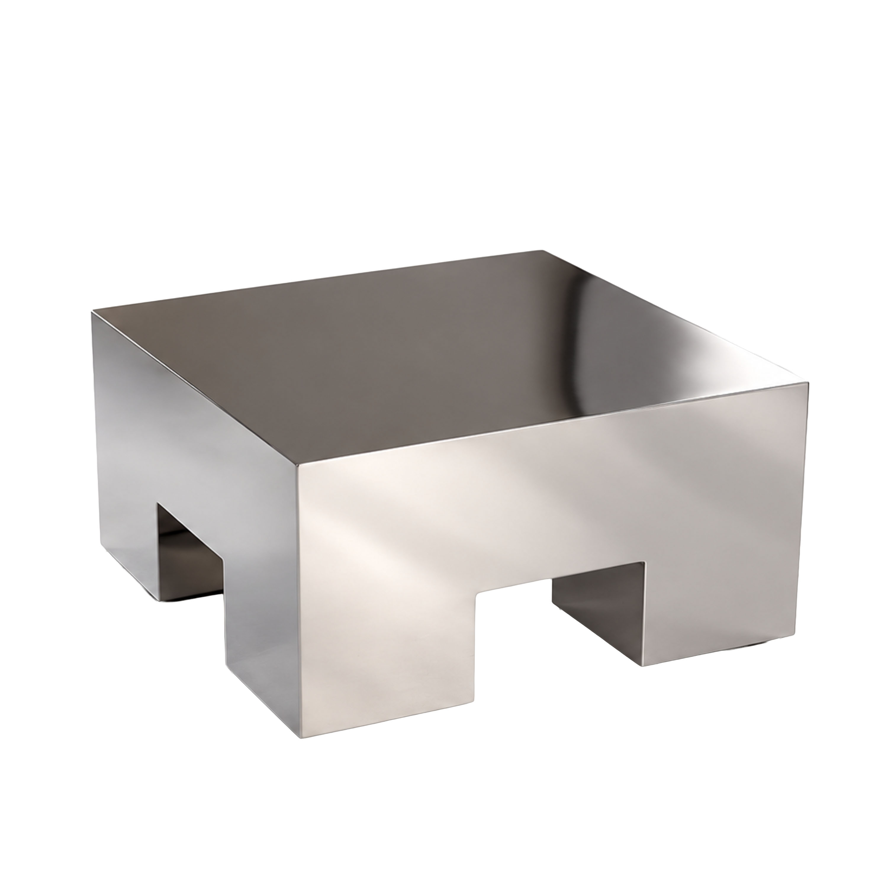 Chunky Soffbord Stainless Steel 60x60