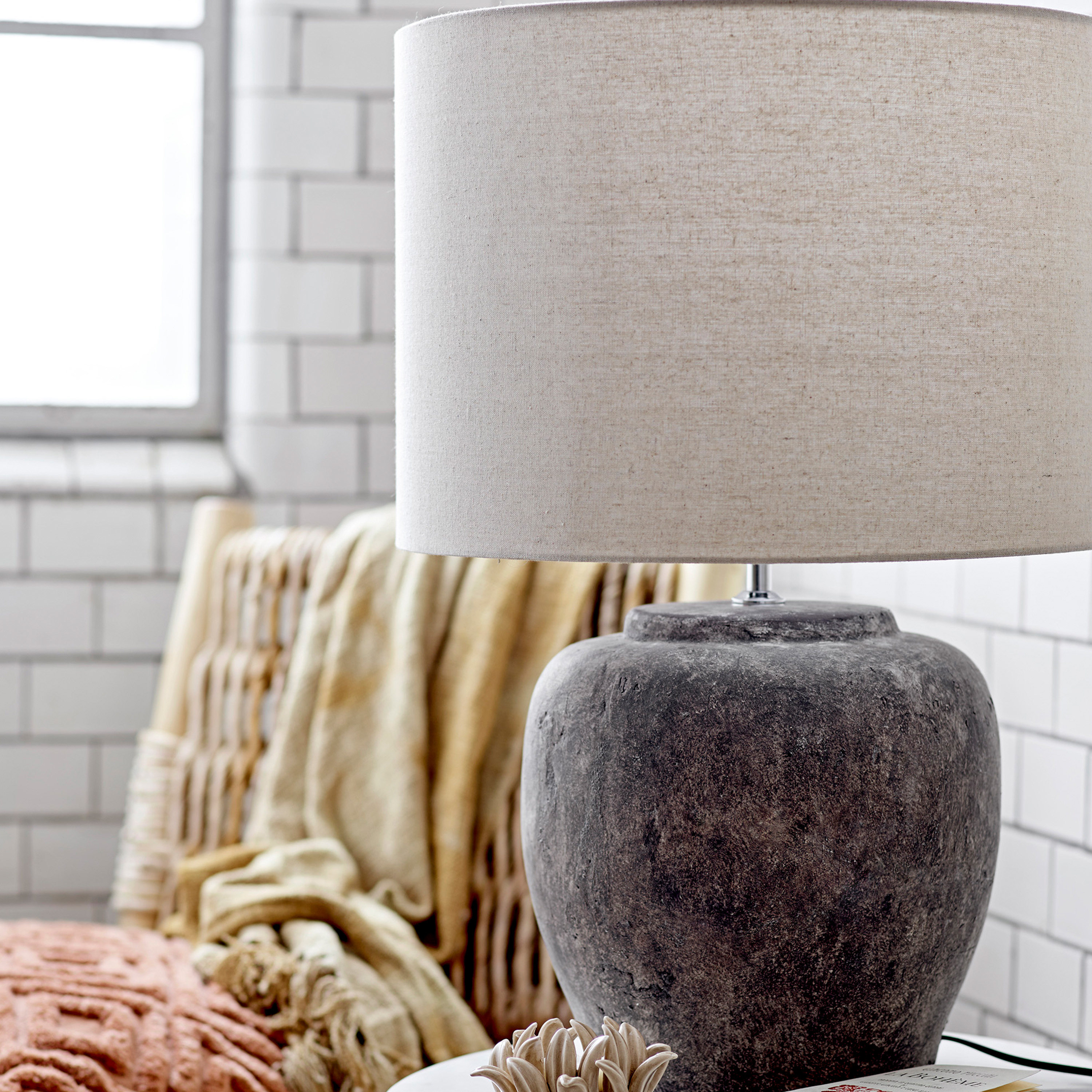 Bloomingville Isabelle Tischlampe Nature