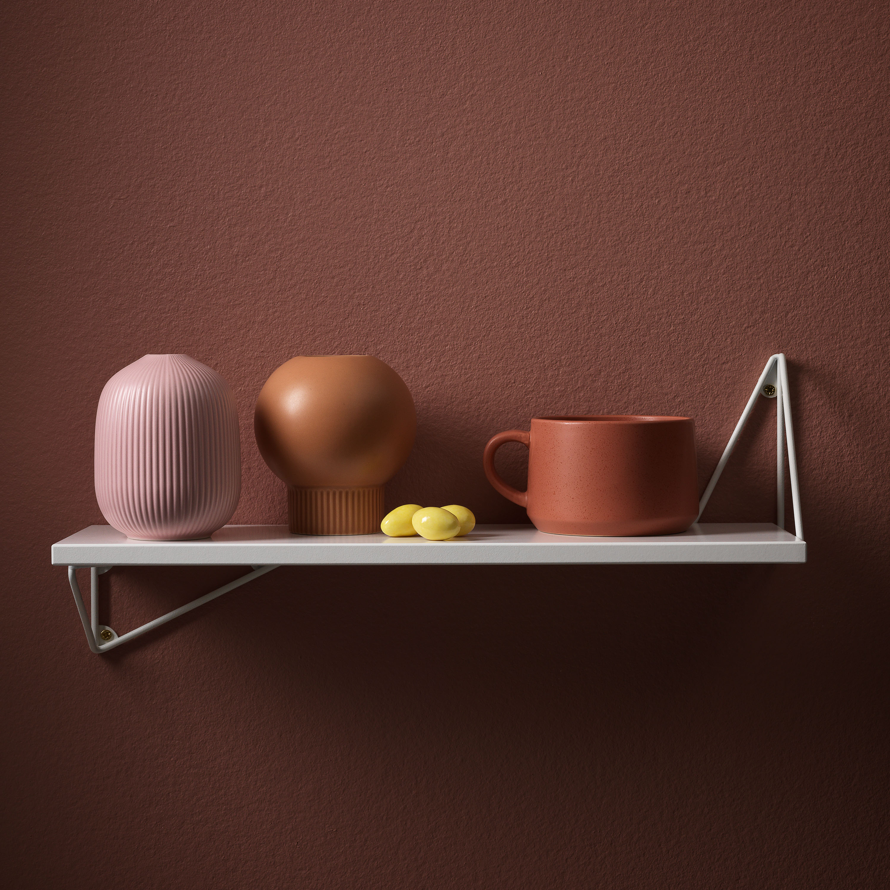 Maze Pythagoras Wandregal Weiß/Weiß XSmall