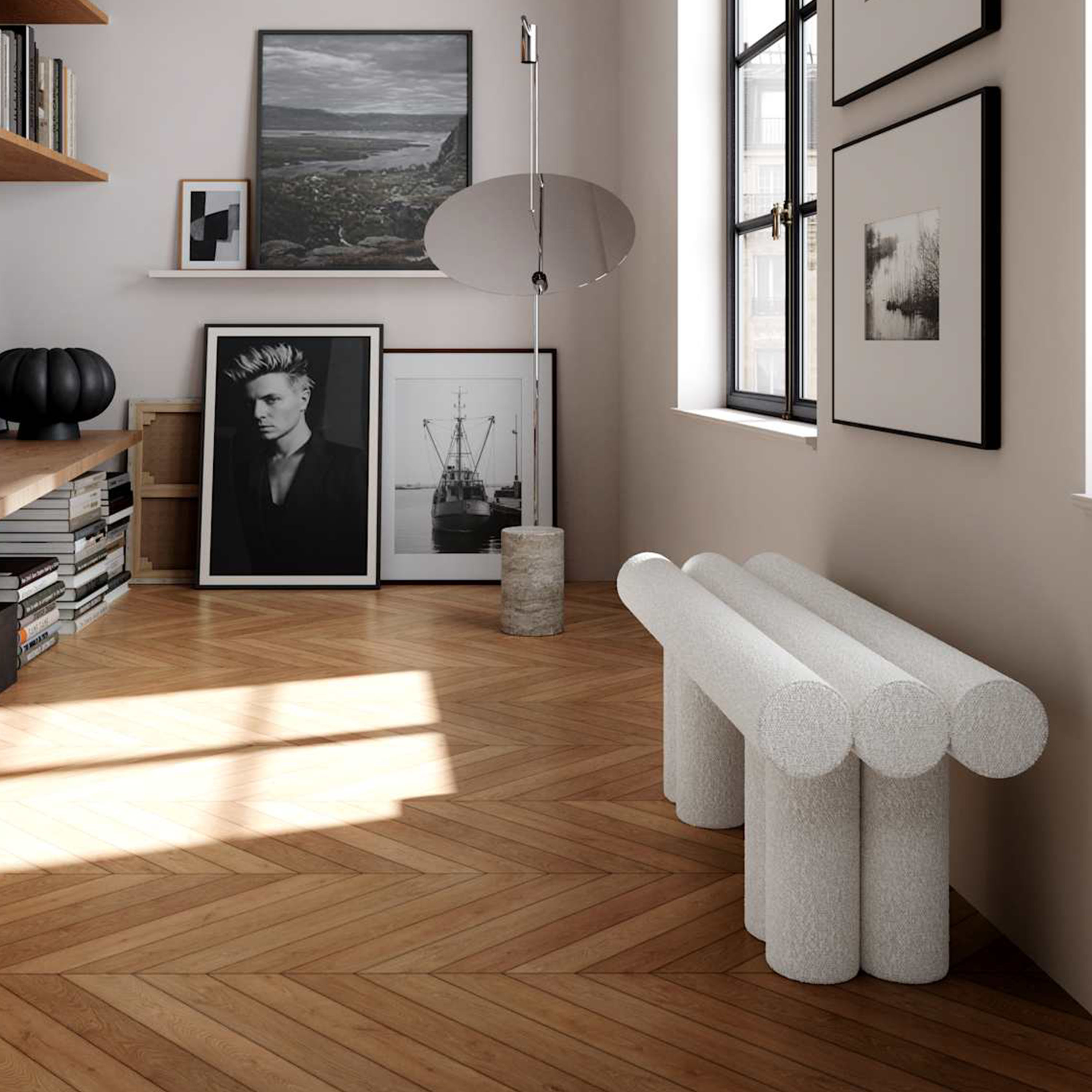 101 Copenhagen Hiro Penkki Off White 120cm