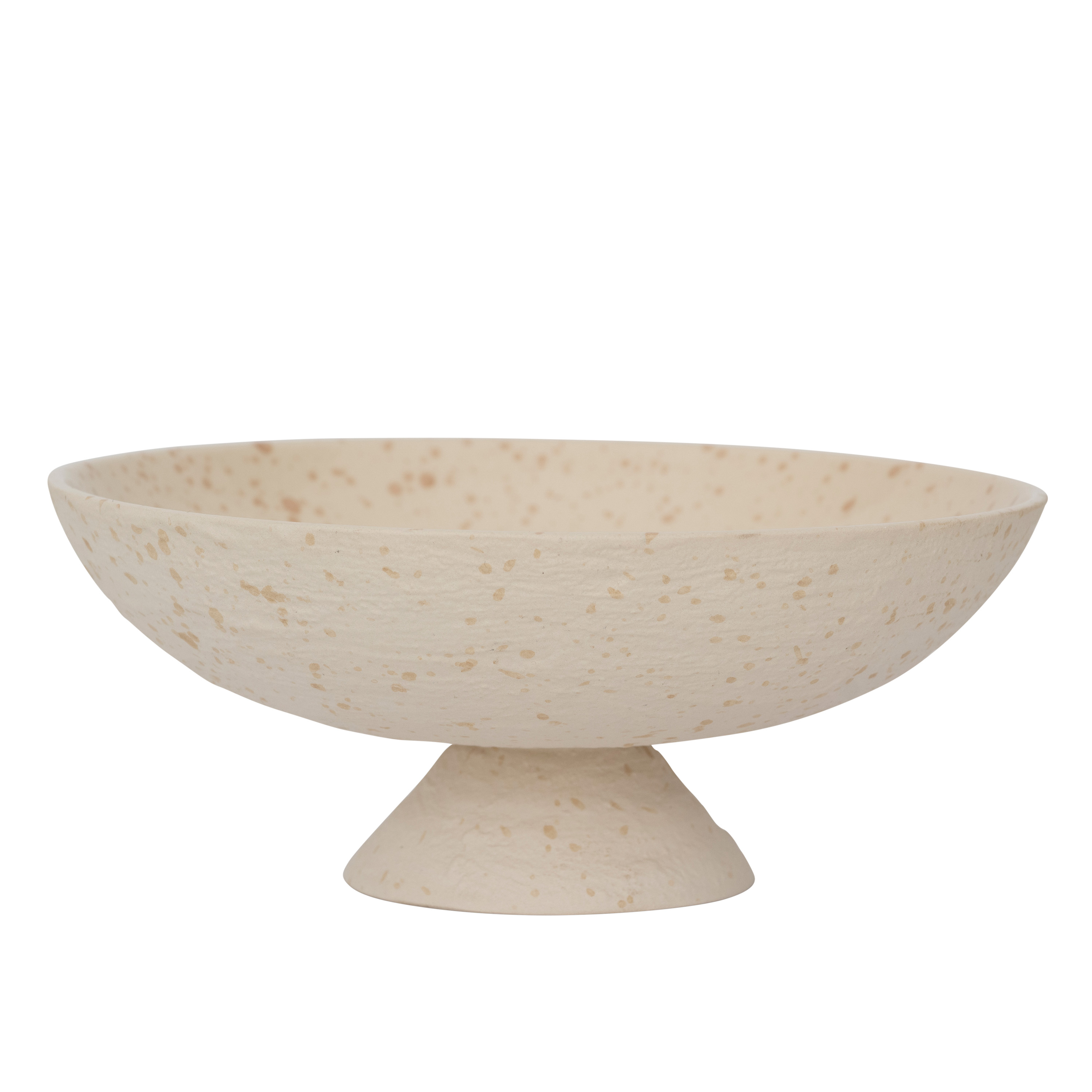 Flad Skål Off White Ø20