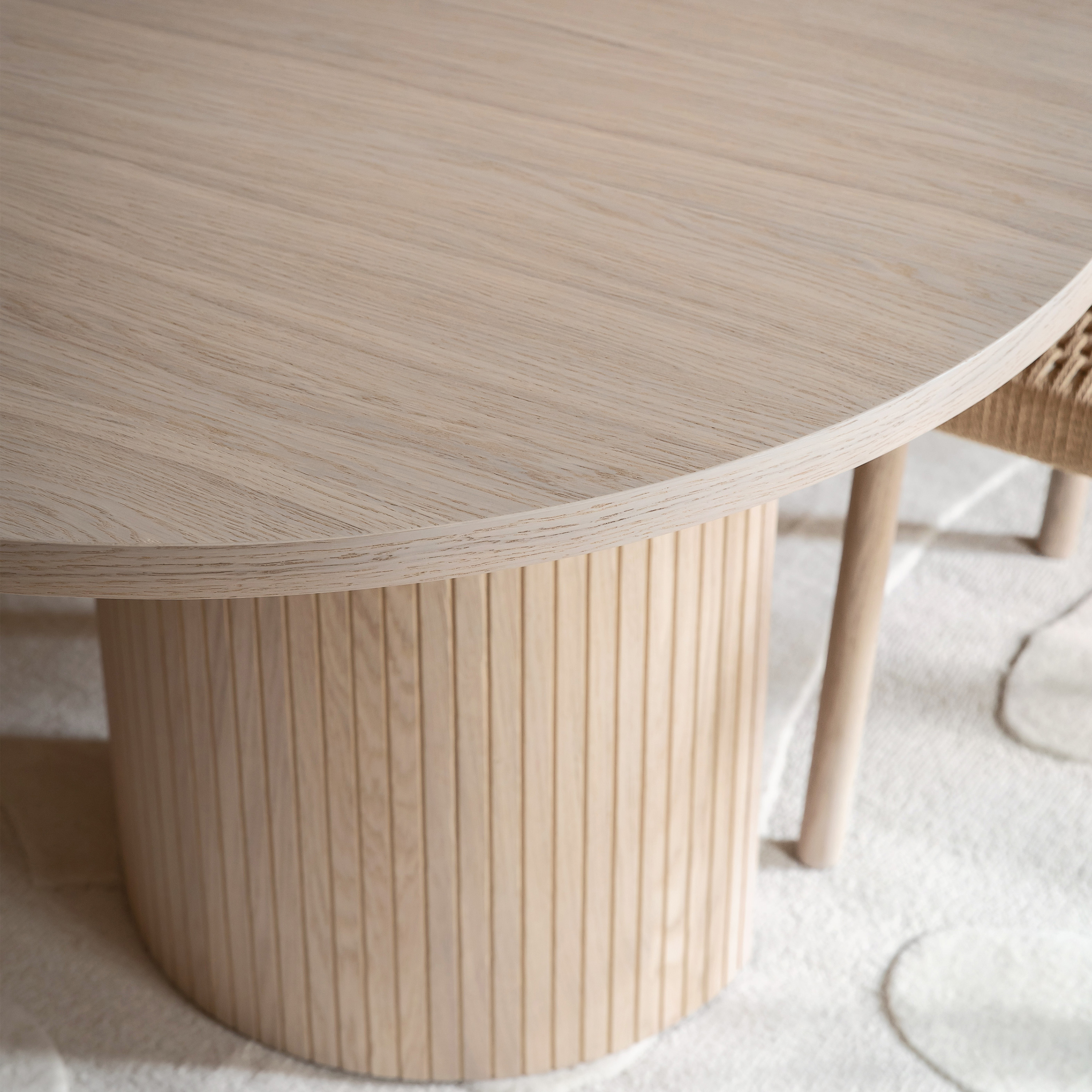 Sleepo Collection Bauer Matbord Vitoljad Ek 250+50+50