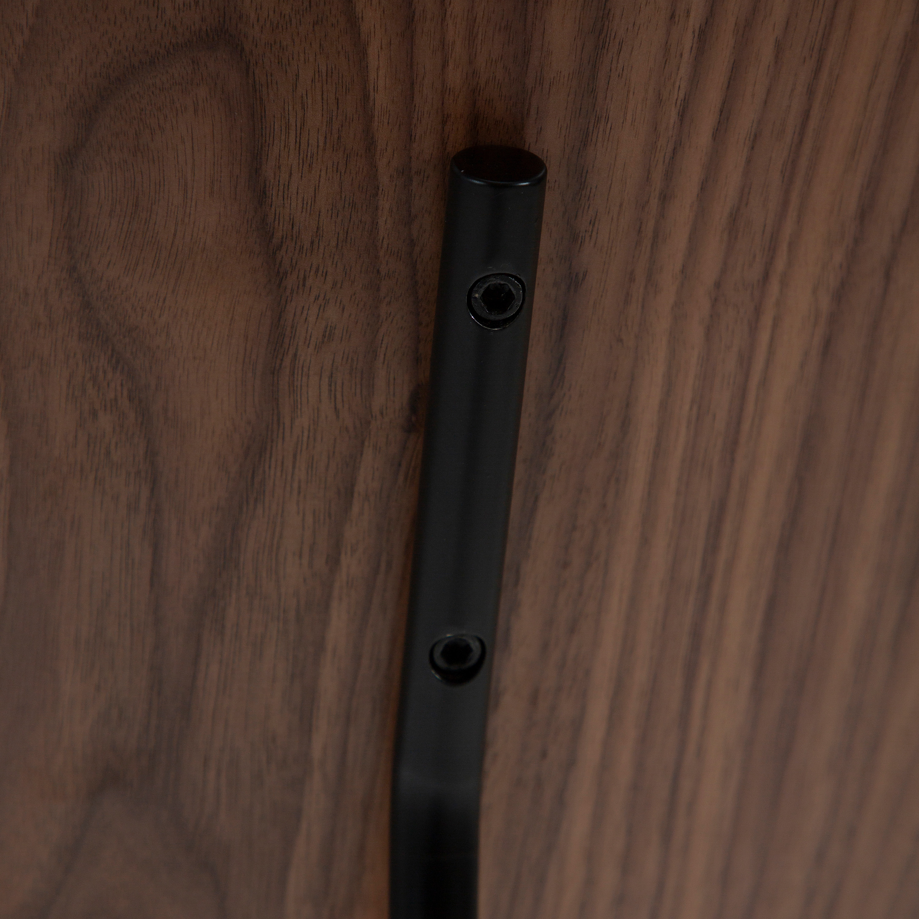 Dan Form Clementina Matstol Svart/Valnøtt