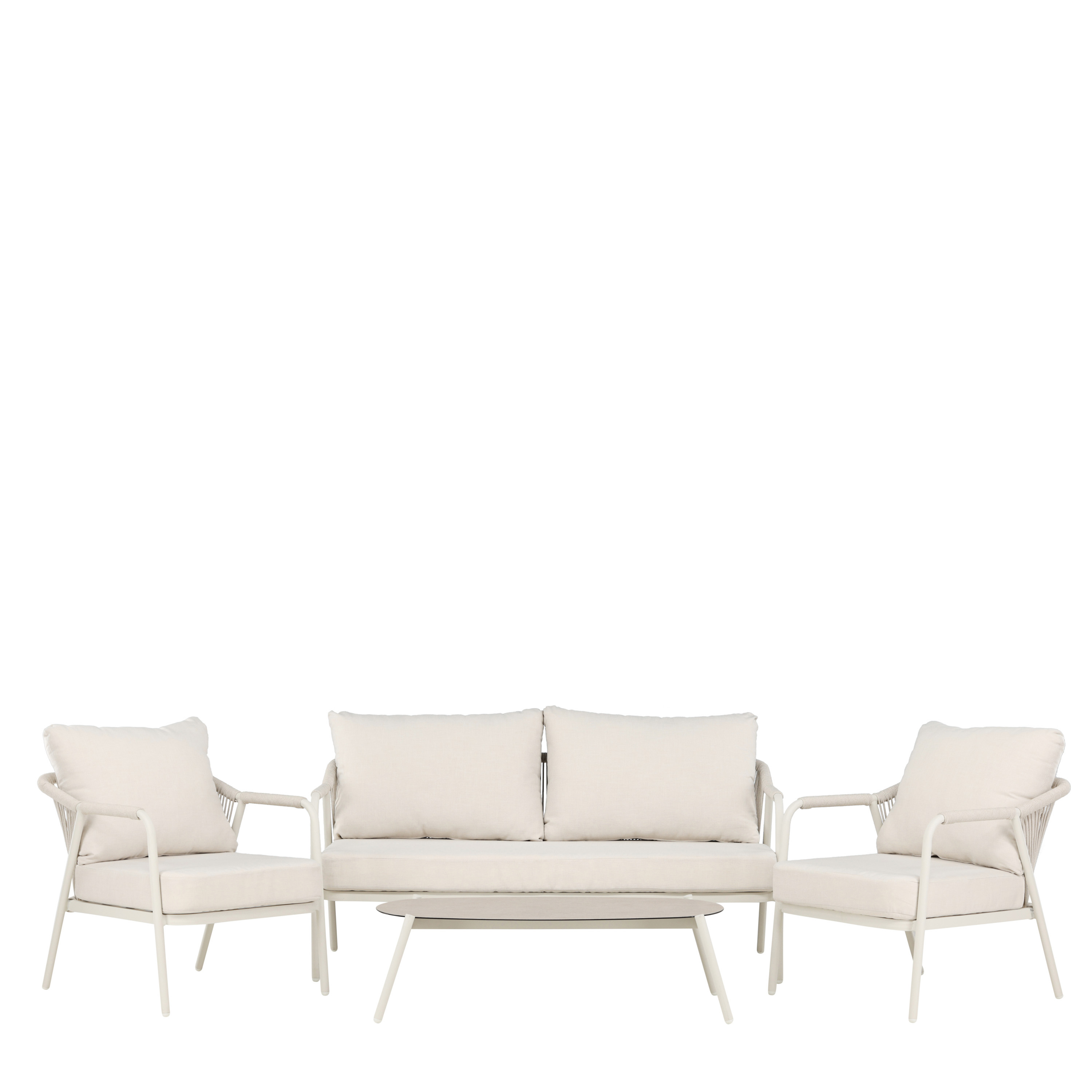 Sicily Loungeset Beige/Beige