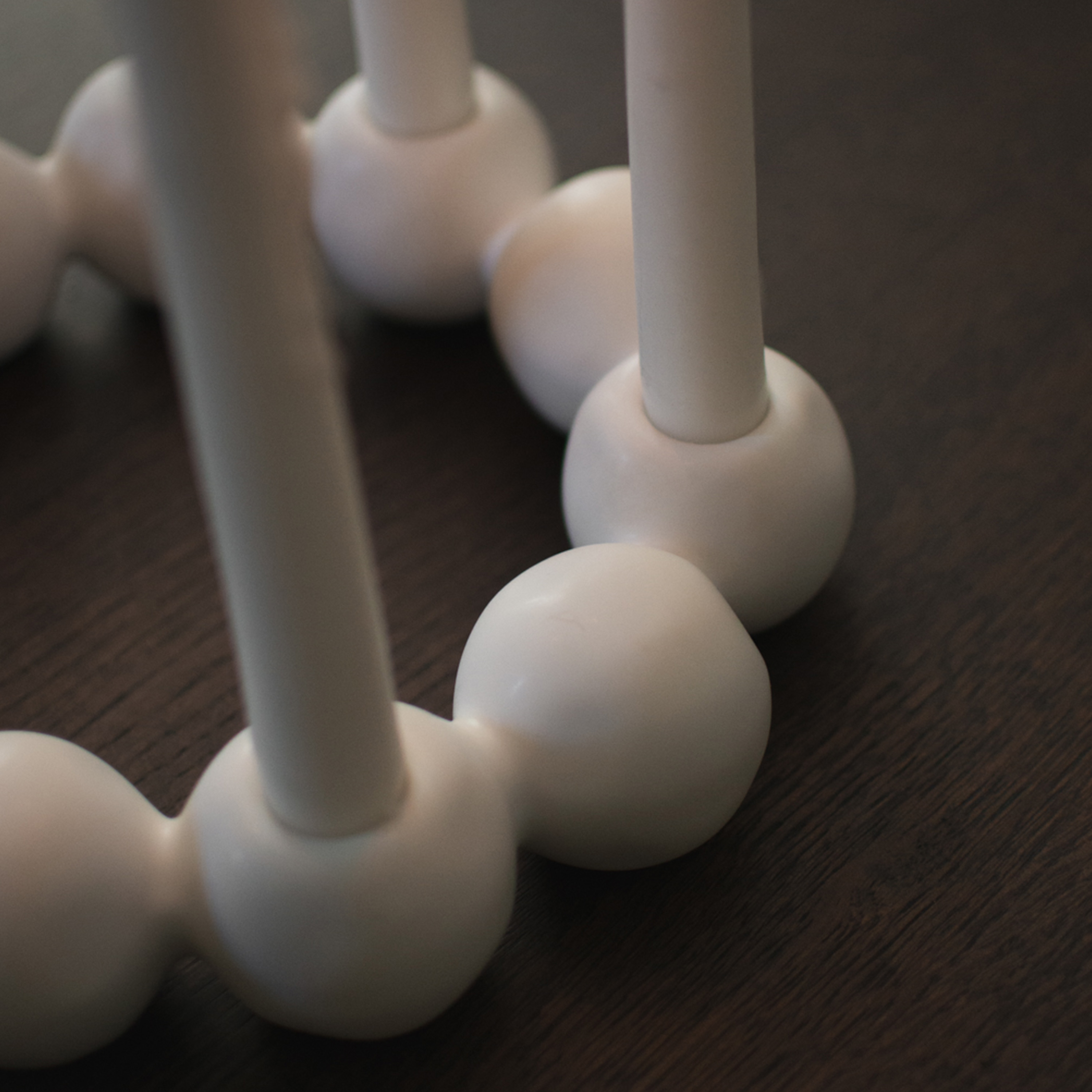 DBKD Bright Ljusstake White Ø27