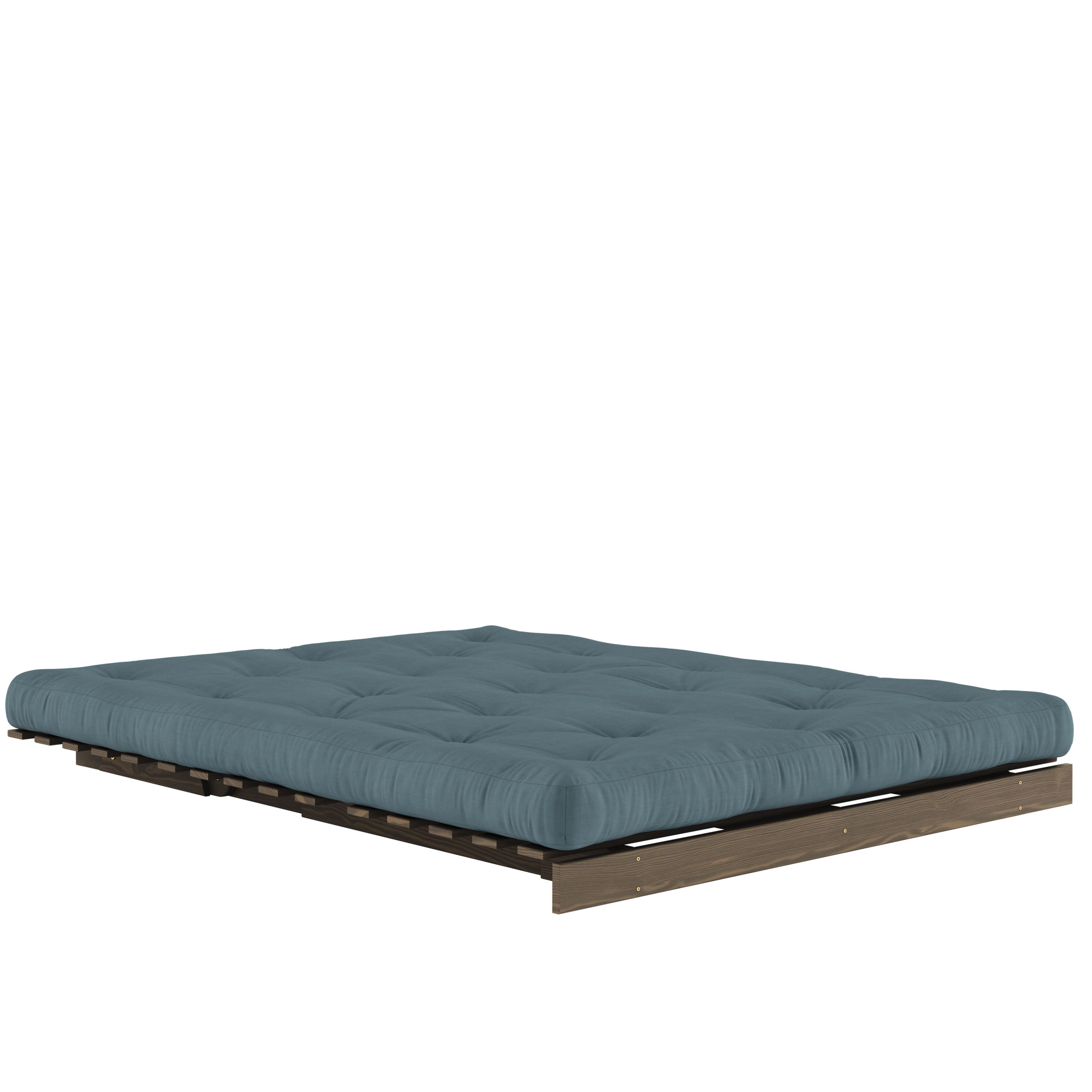 Karup Design Roots Vuodesohva Ruskea/Petrol Blue 160cm