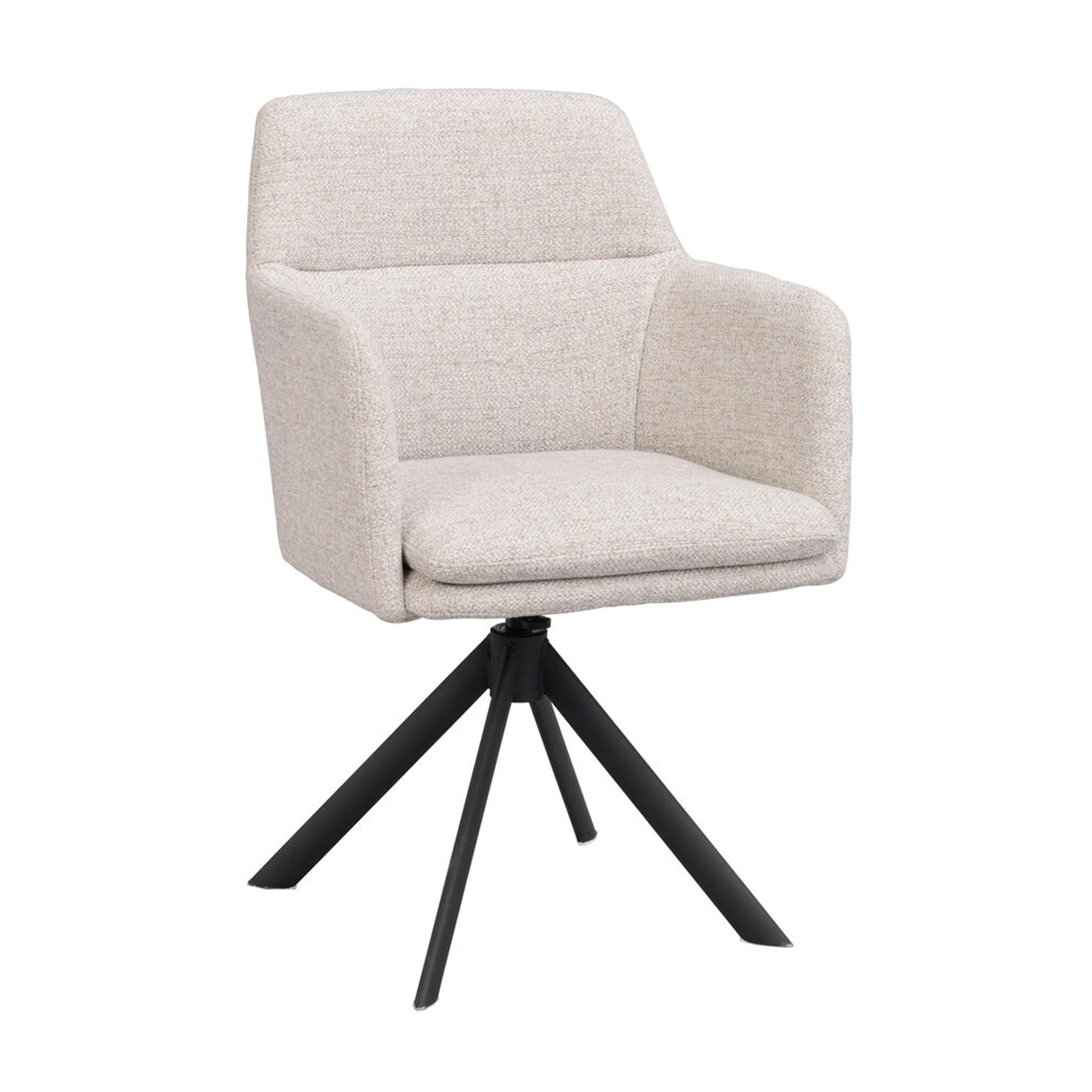 Rowico Home - Gladstone Karmstol Beige/Svart