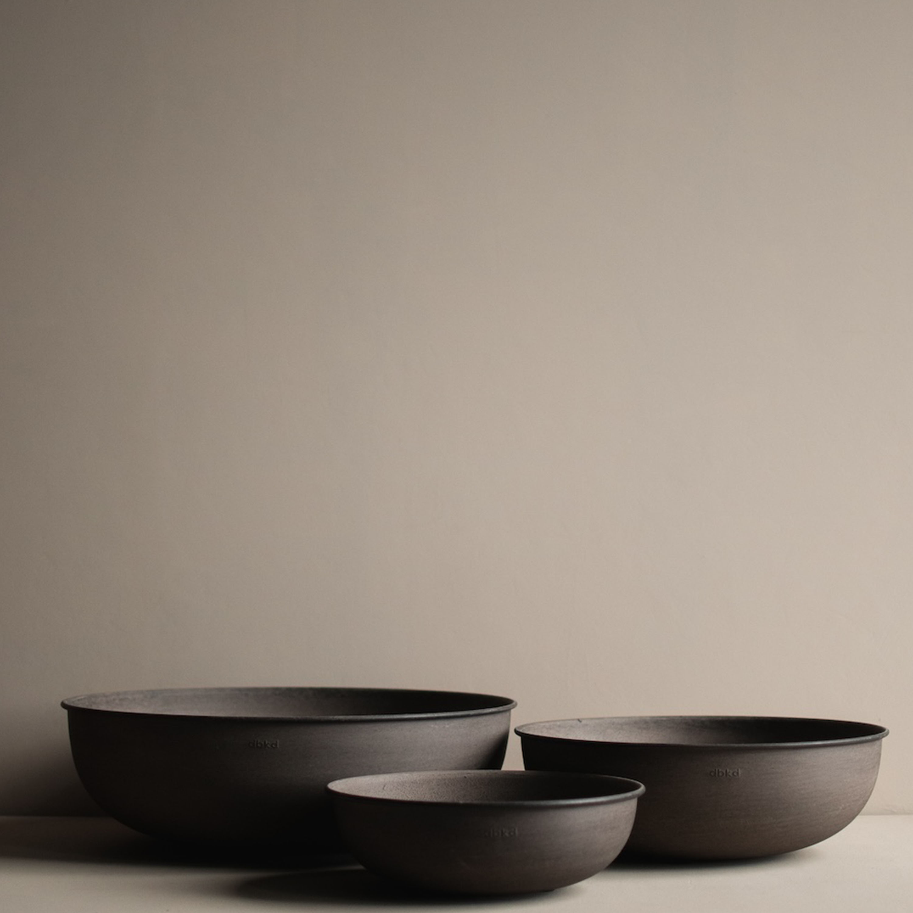 DBKD Out Bowl Brown 3-pakkaus