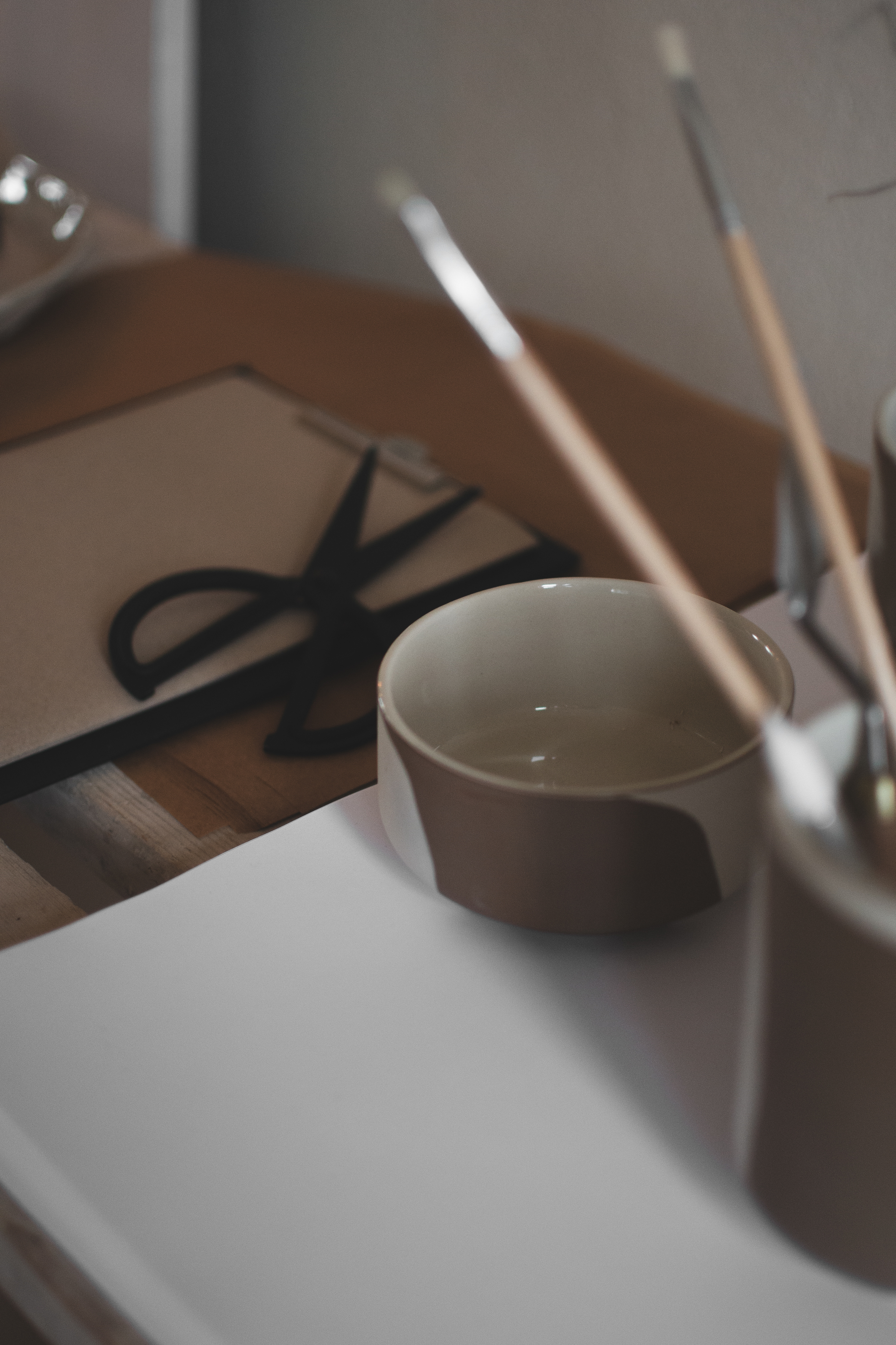 DBKD Calm Schale Beige/Braun Ø12