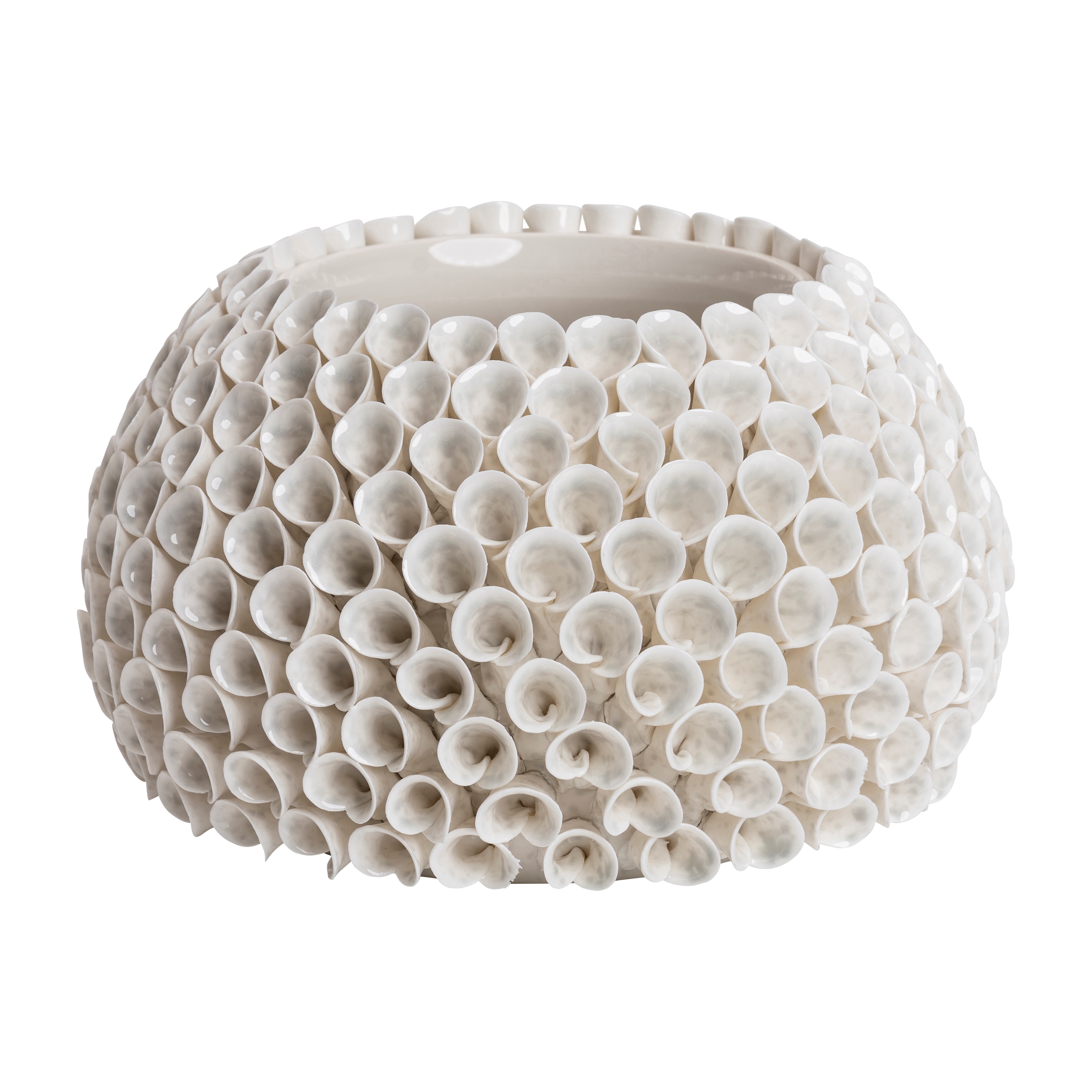 Mogihome - Shelly Vas 28cm - Vit