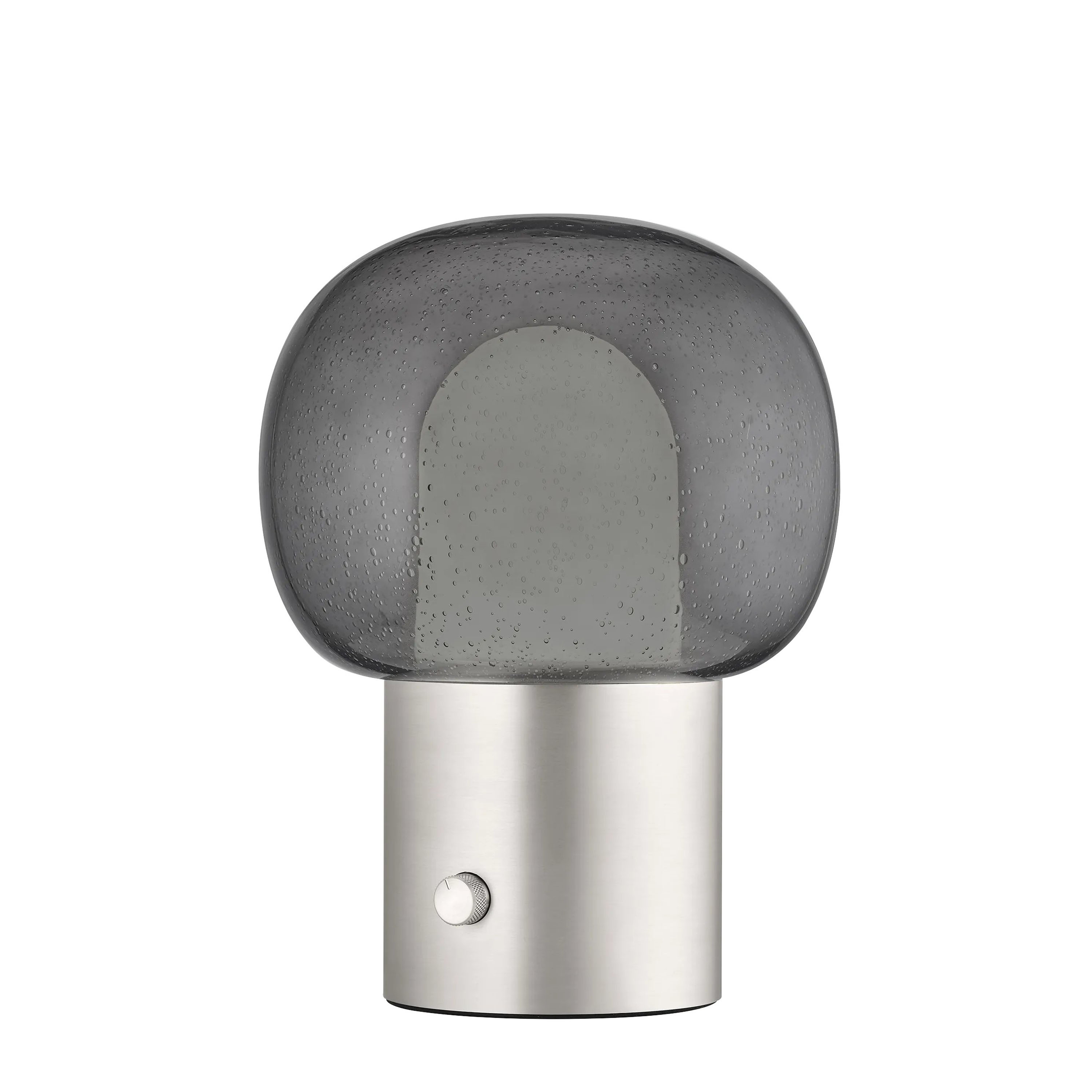 Blomus - Iris Pöytävalaisin Hopeanvärinen - Glas, aluminium, textil, plast - Pöytävalaisimet
