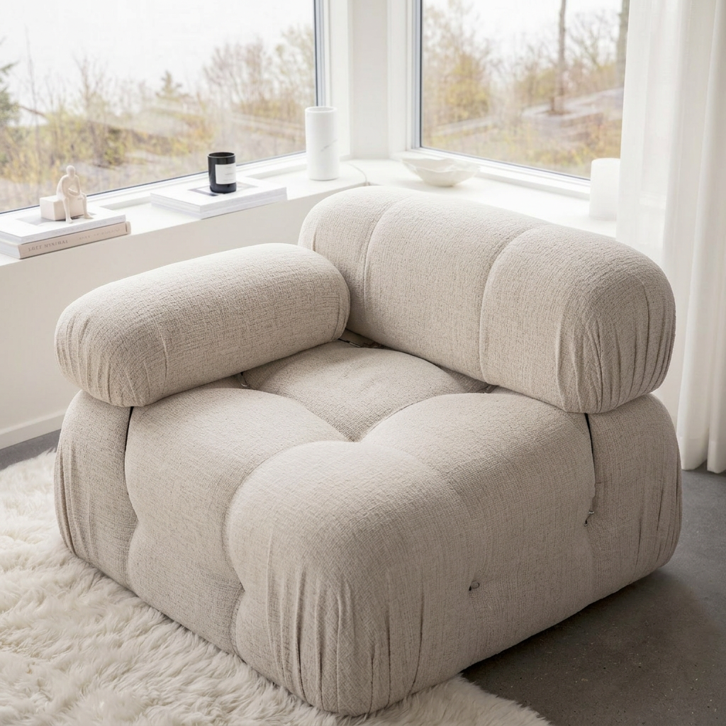 Sleepo Collection Blanca Vänstermodul Cream