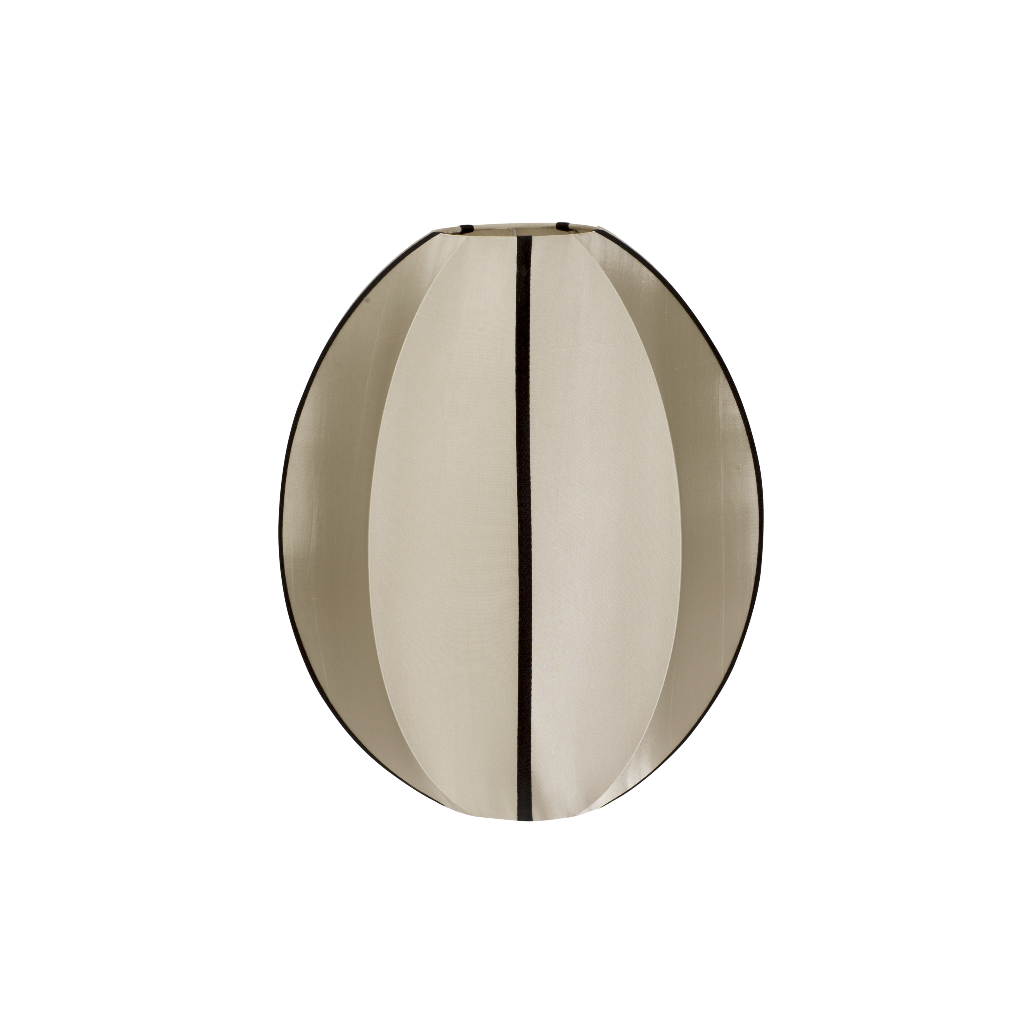 Oi Soi Oi - Oval S Lampenschirm Kit/Schwarz - Beige - Deckenleuchten
