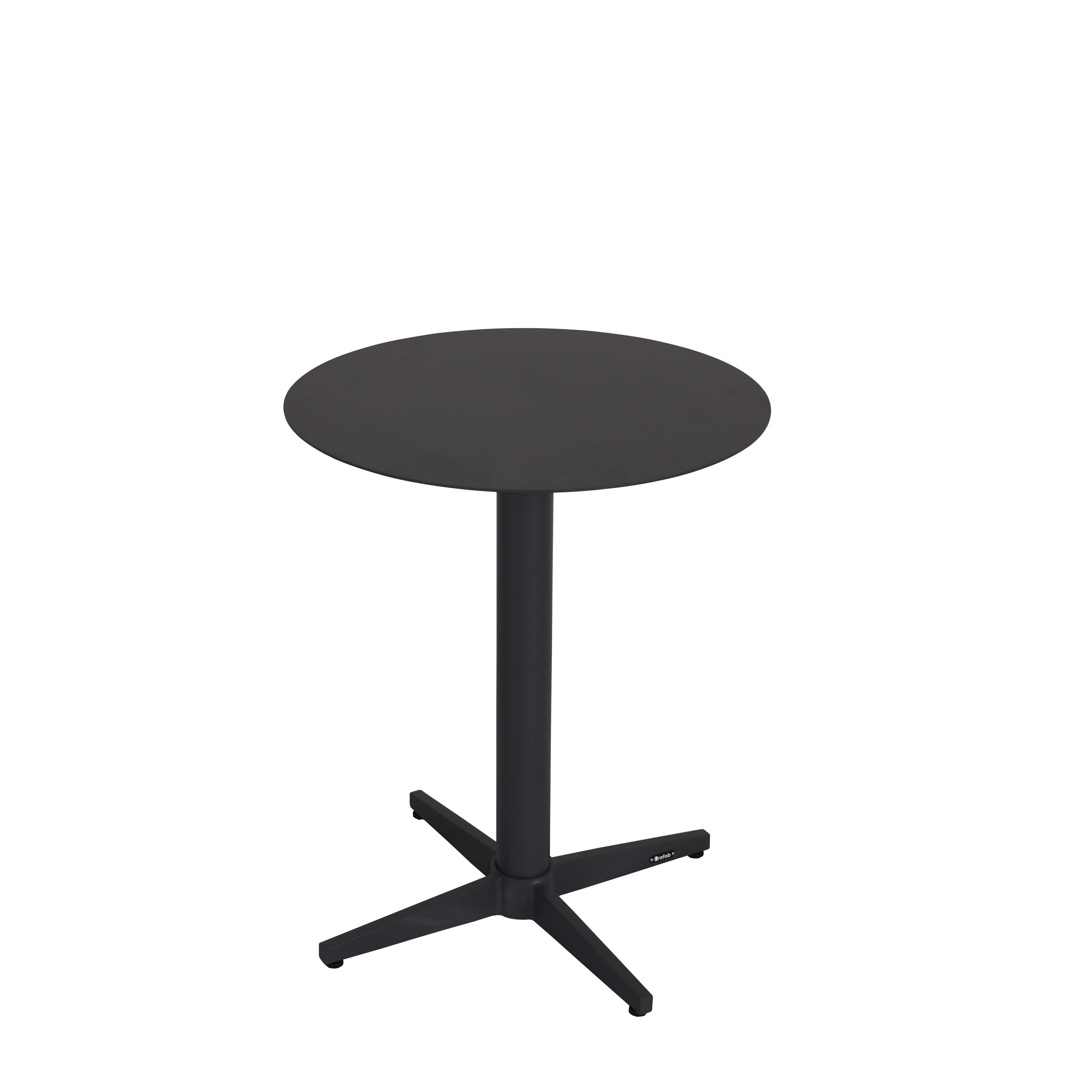 Mill Sidobord Antracit/svart Small High