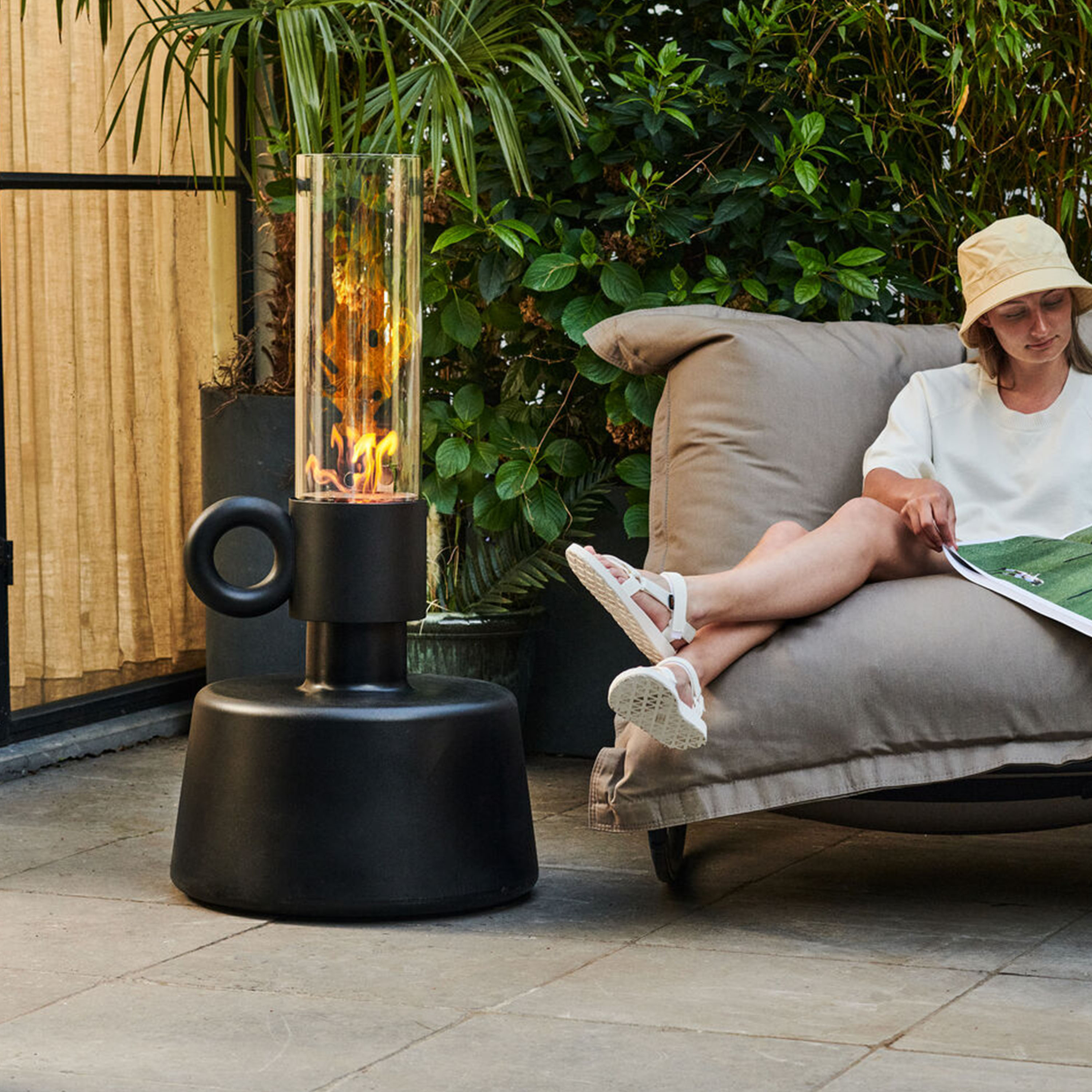 Fatboy Flamtastique Oil Lamp Anthracite