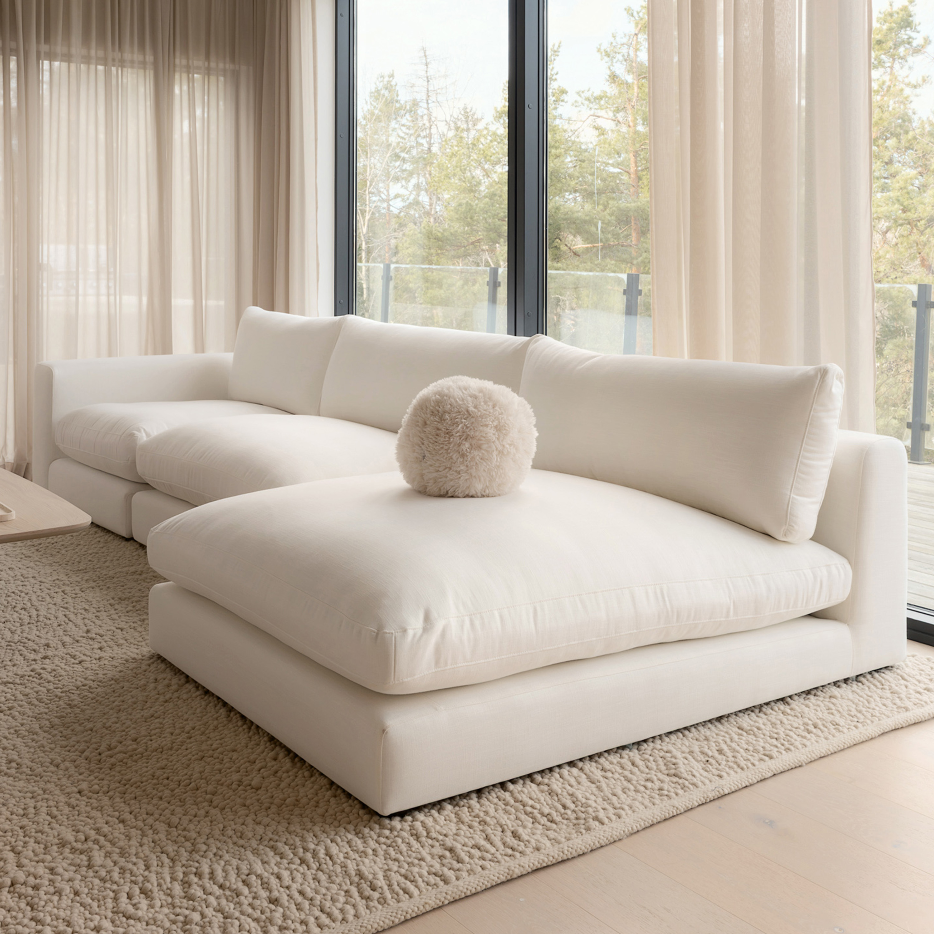 Sleepo Collection Sphere Prydnadskudde Doodle Ø36