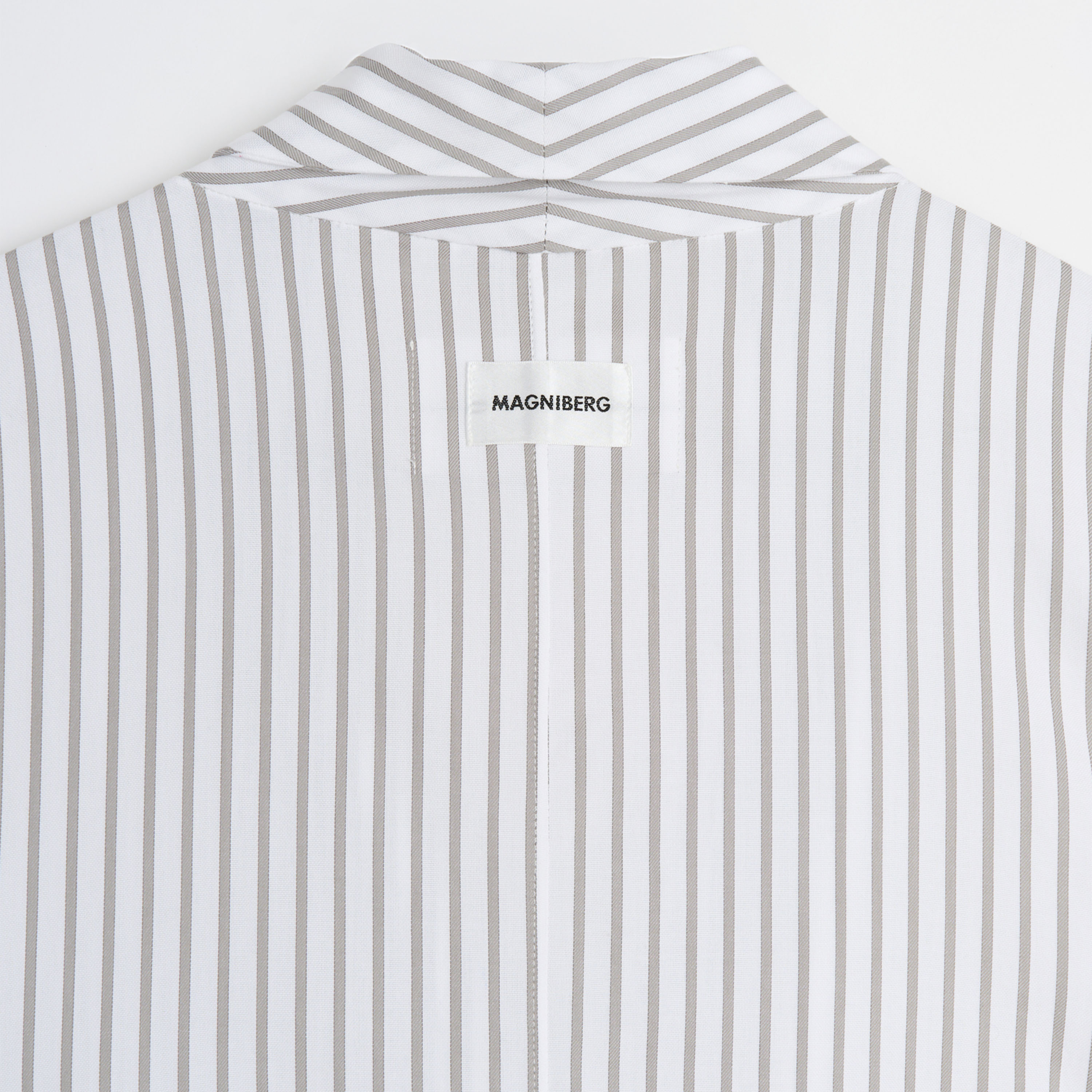 Magniberg Voyage Morgonrock Stripe Gray XSmall