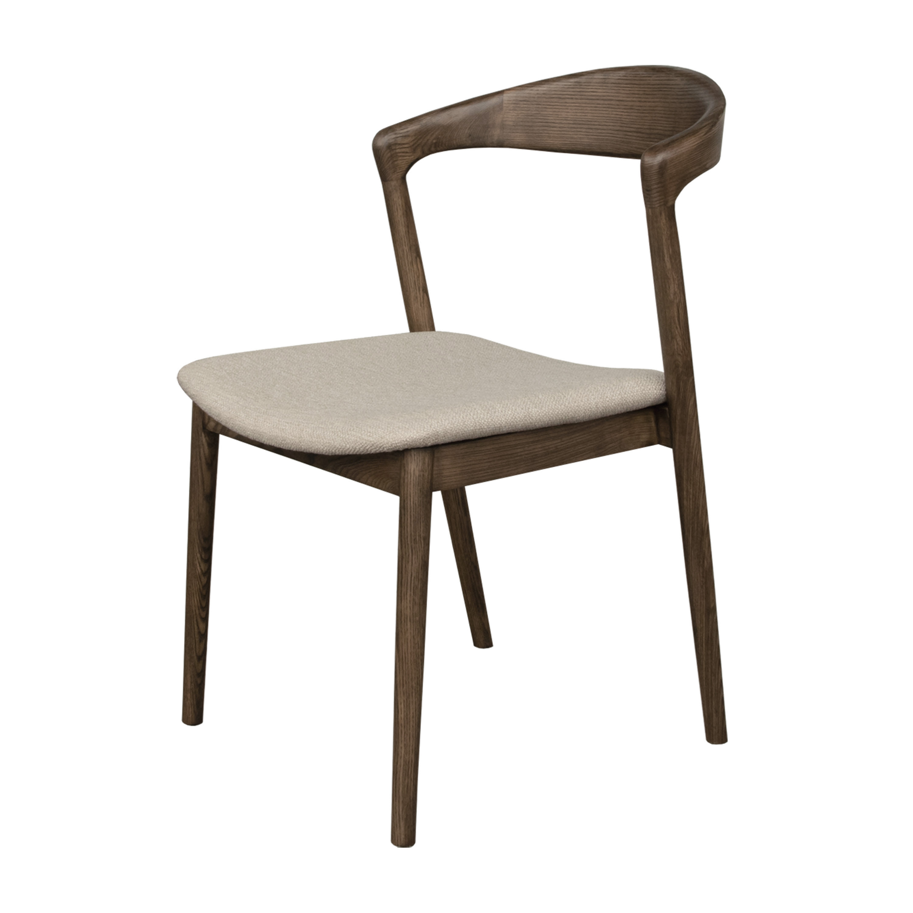 Sleepo Collection Casper-ruokatuoli Ruskea Petsattu/Luonnonvärinen