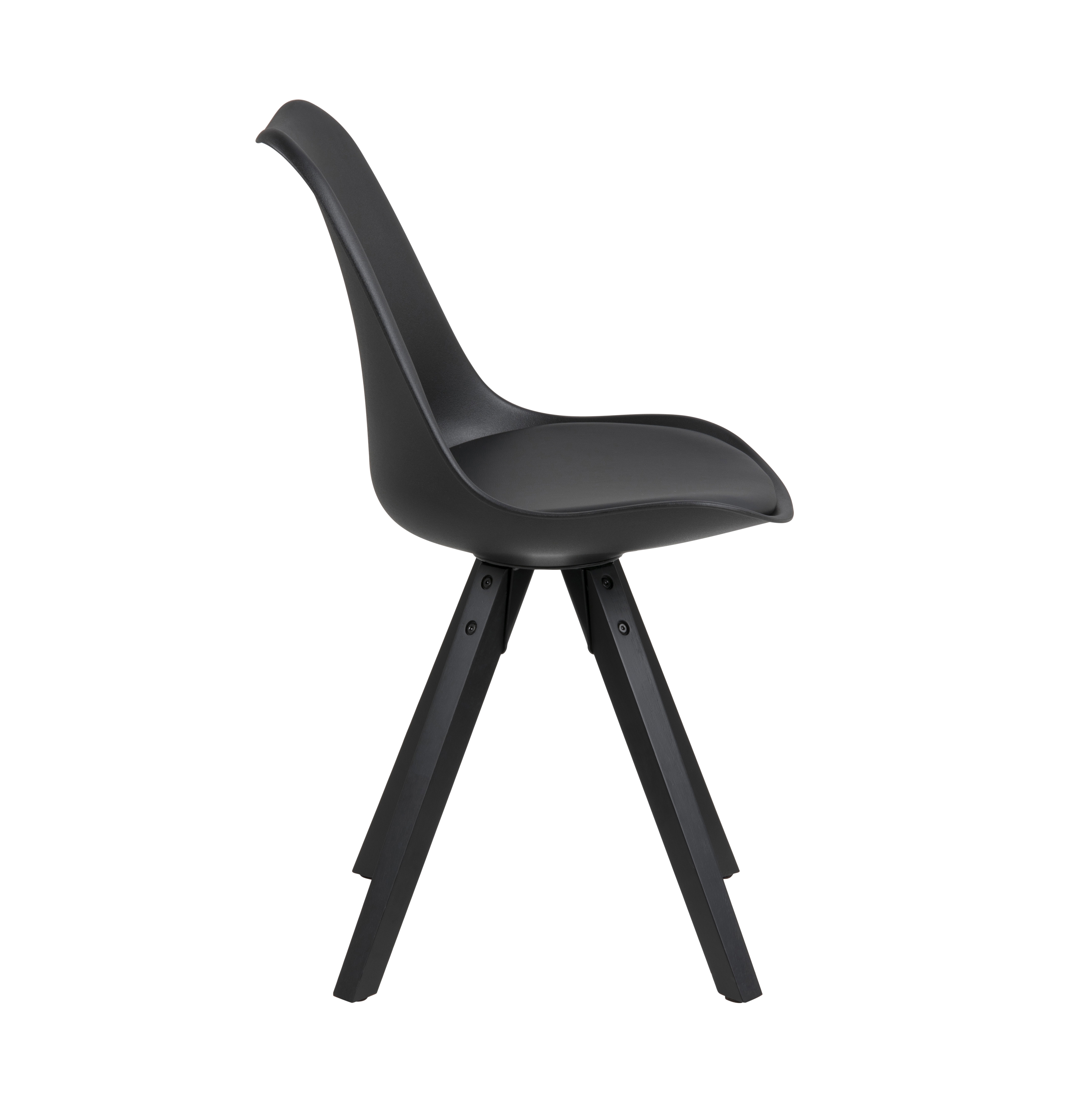 Nordic Home Lomma Matstol PU Svart