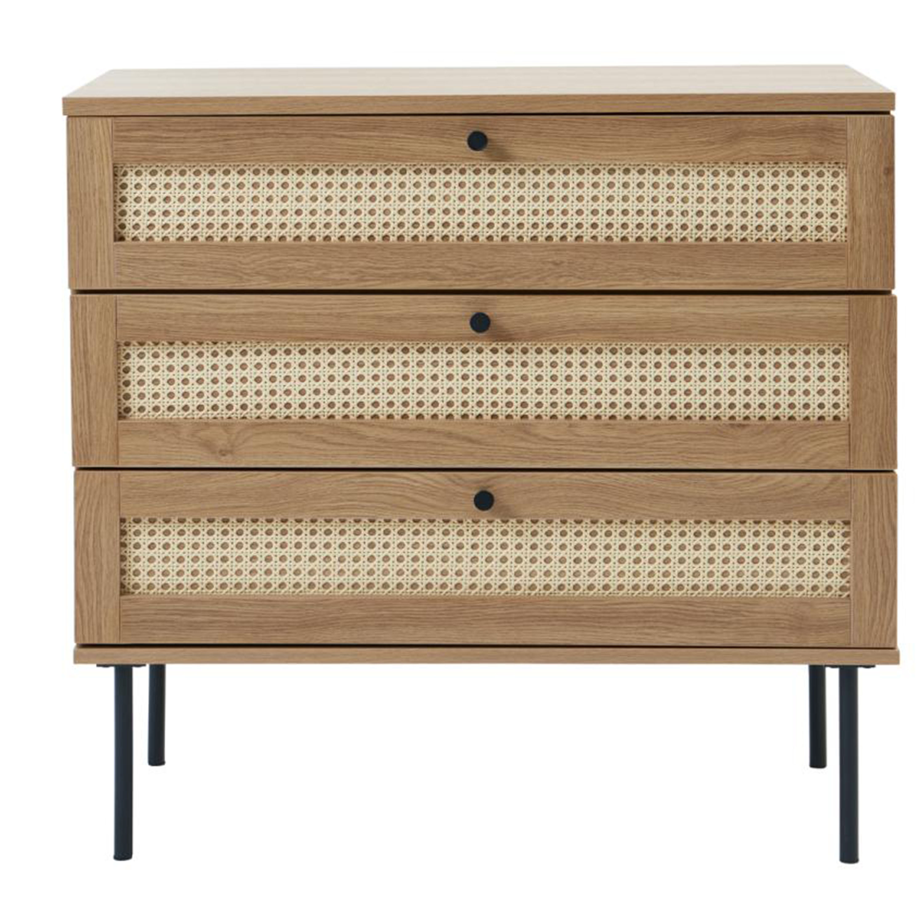 Elin Kommode Eiche 80cm