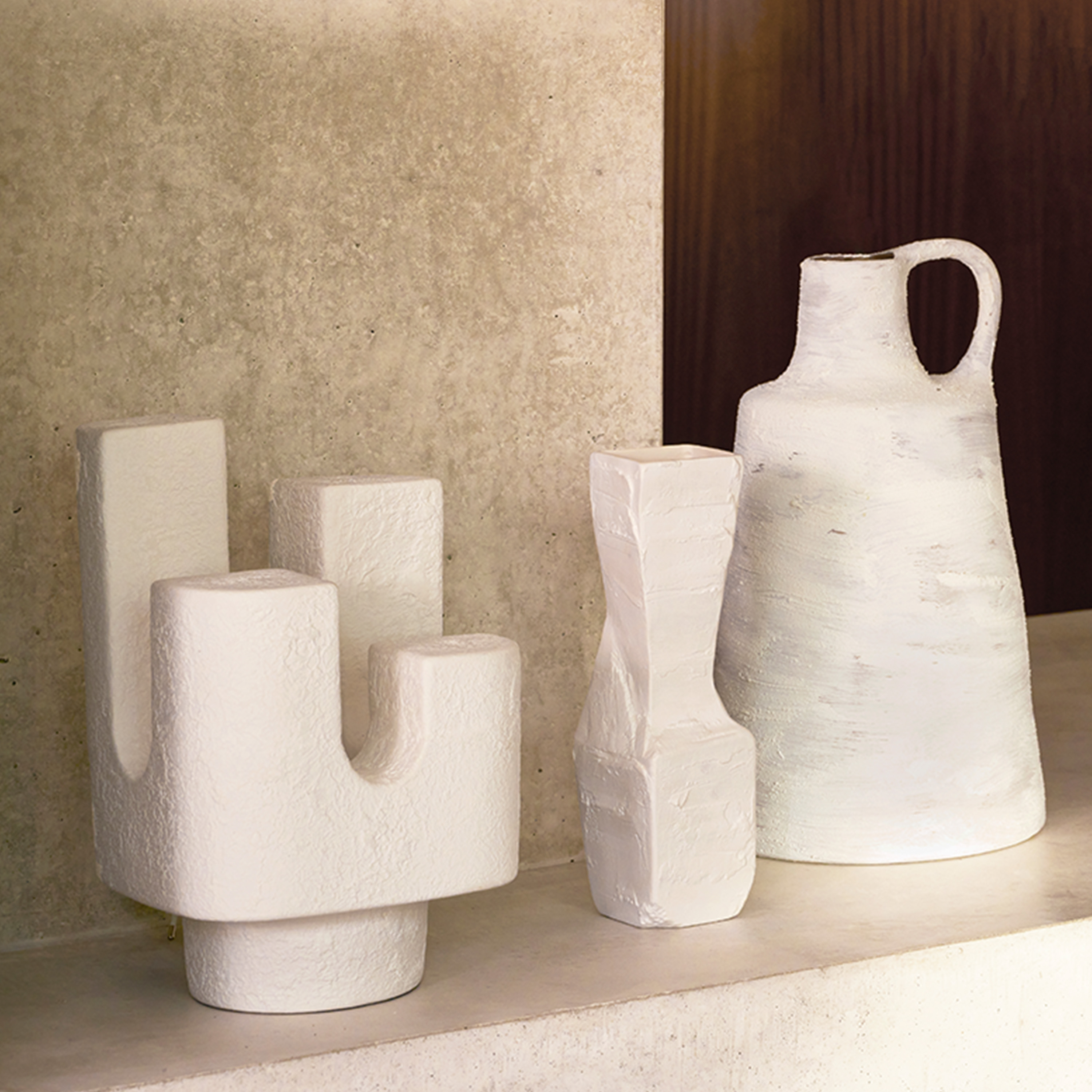 Urban Nature Culture Cuarto Bordlampe White 33cm