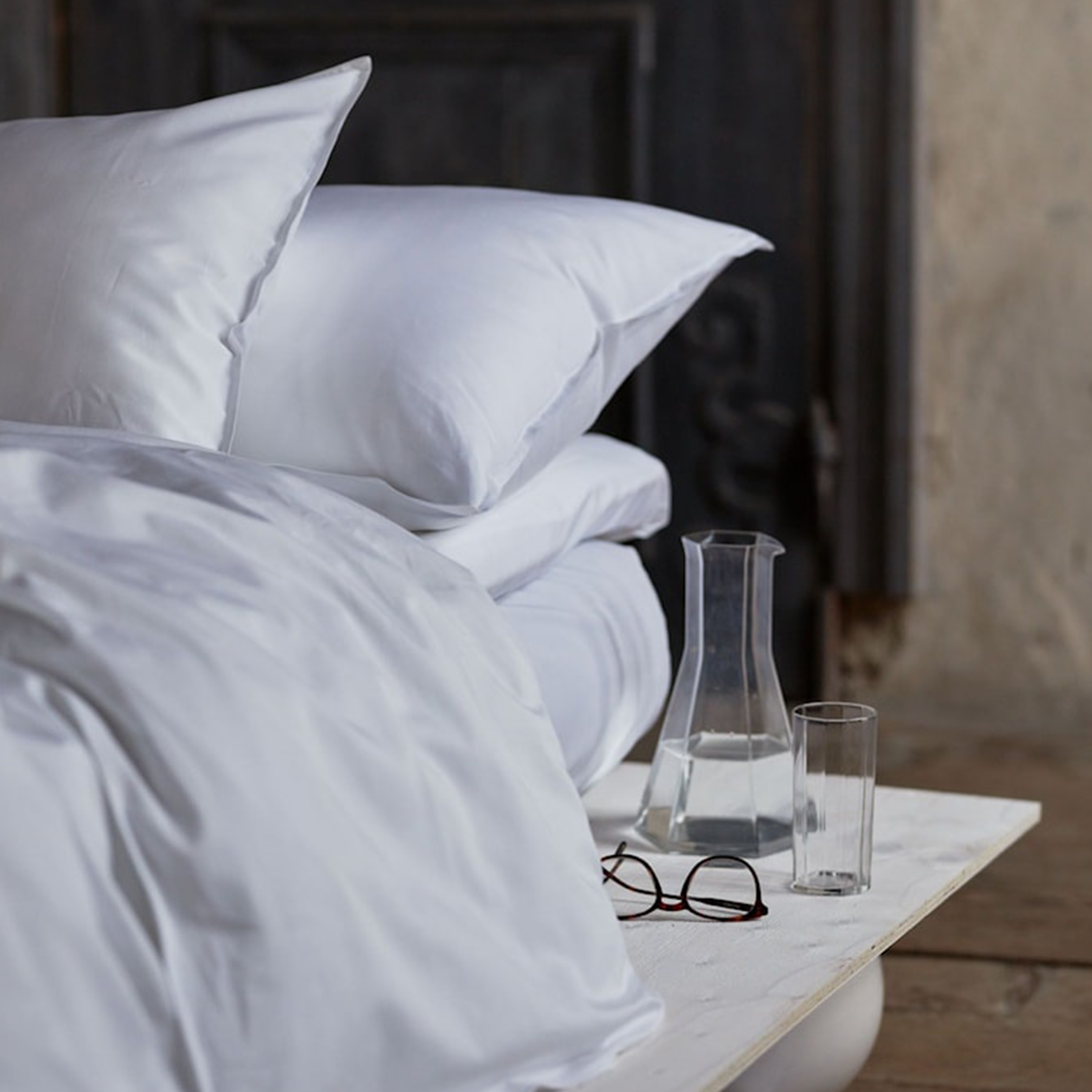 Read the Label Satin Örngott White 50x90 2-pack