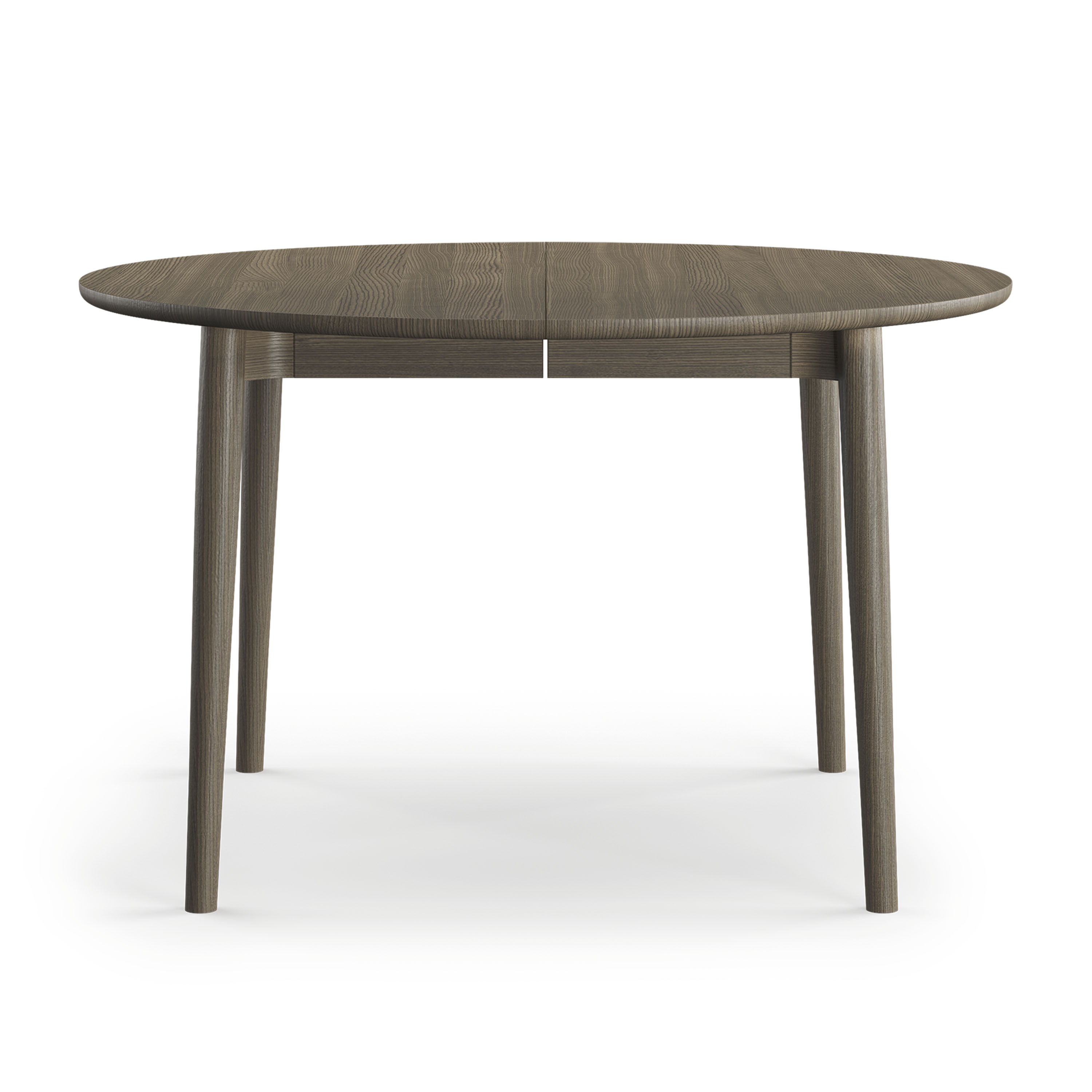 Expand Runt Matbord Smoked Oak Ø120