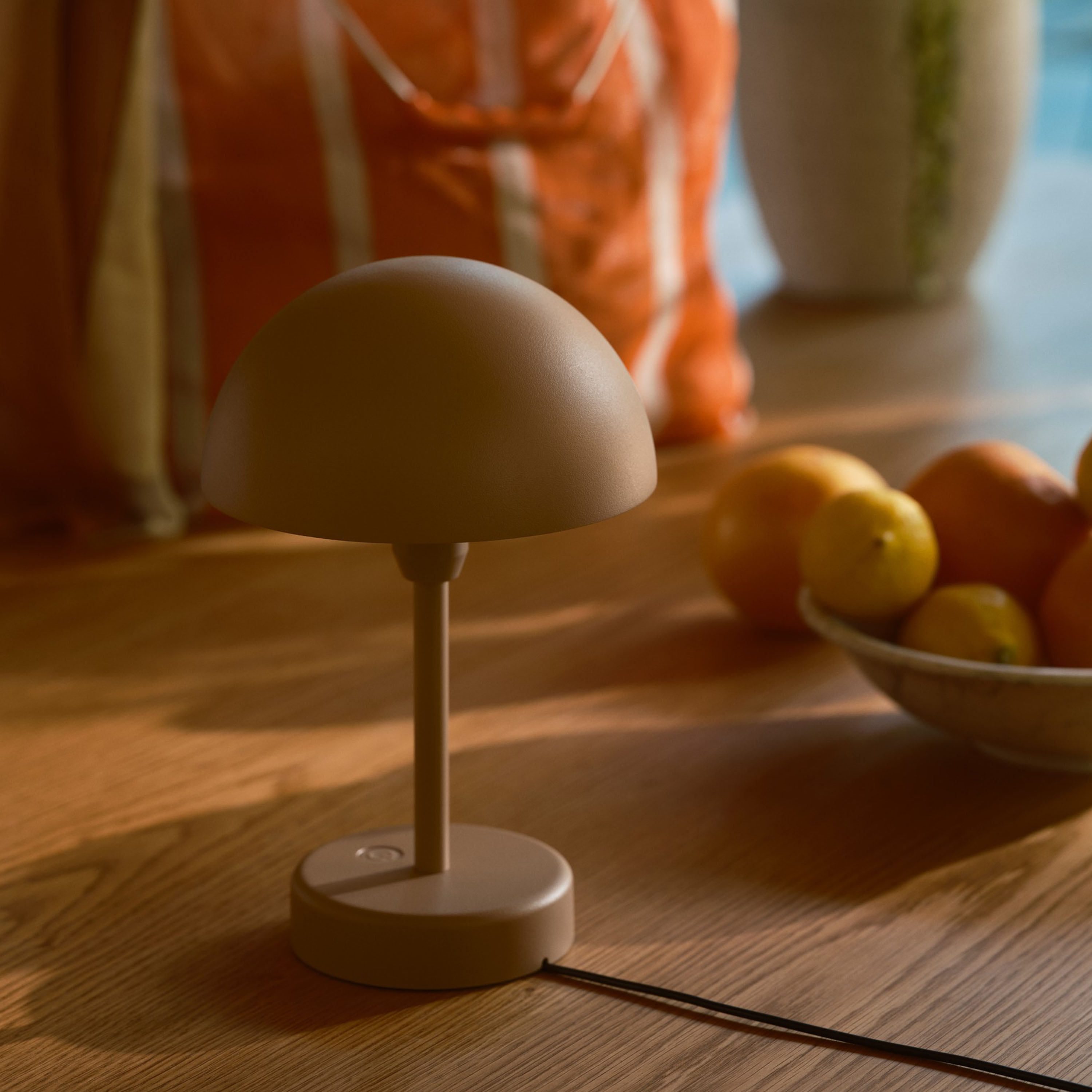 Nordlux Ellen To-Go Portabel Bordlampe Brun 25cm