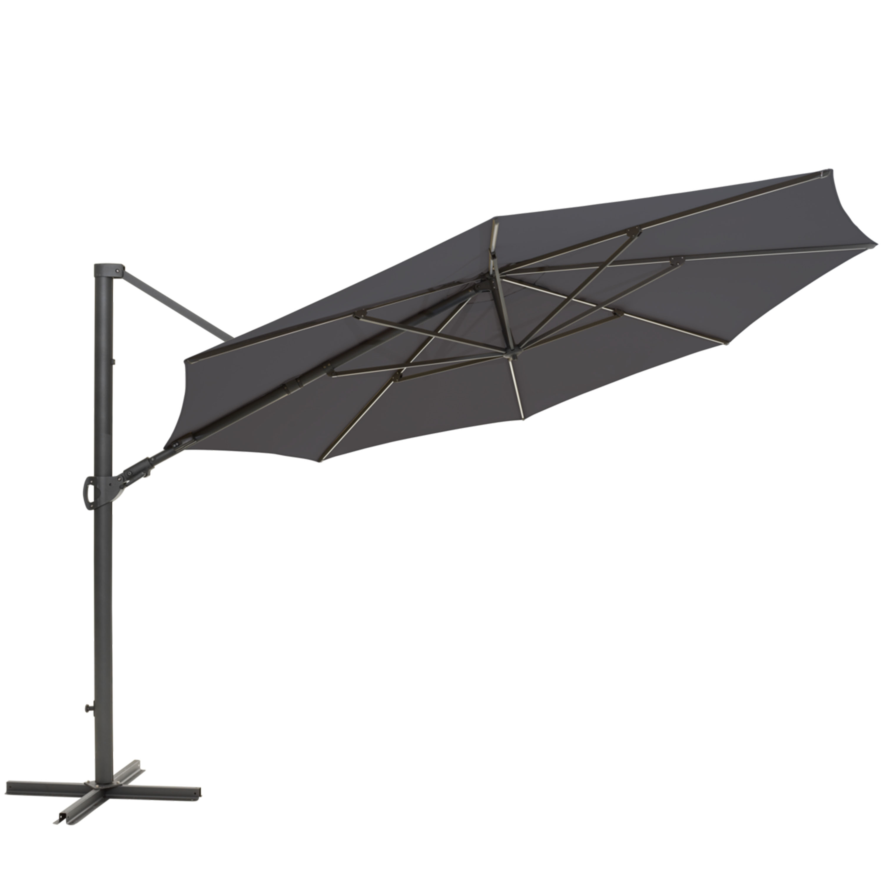 Brafab Cilento Parasoll Anthracite Ø350